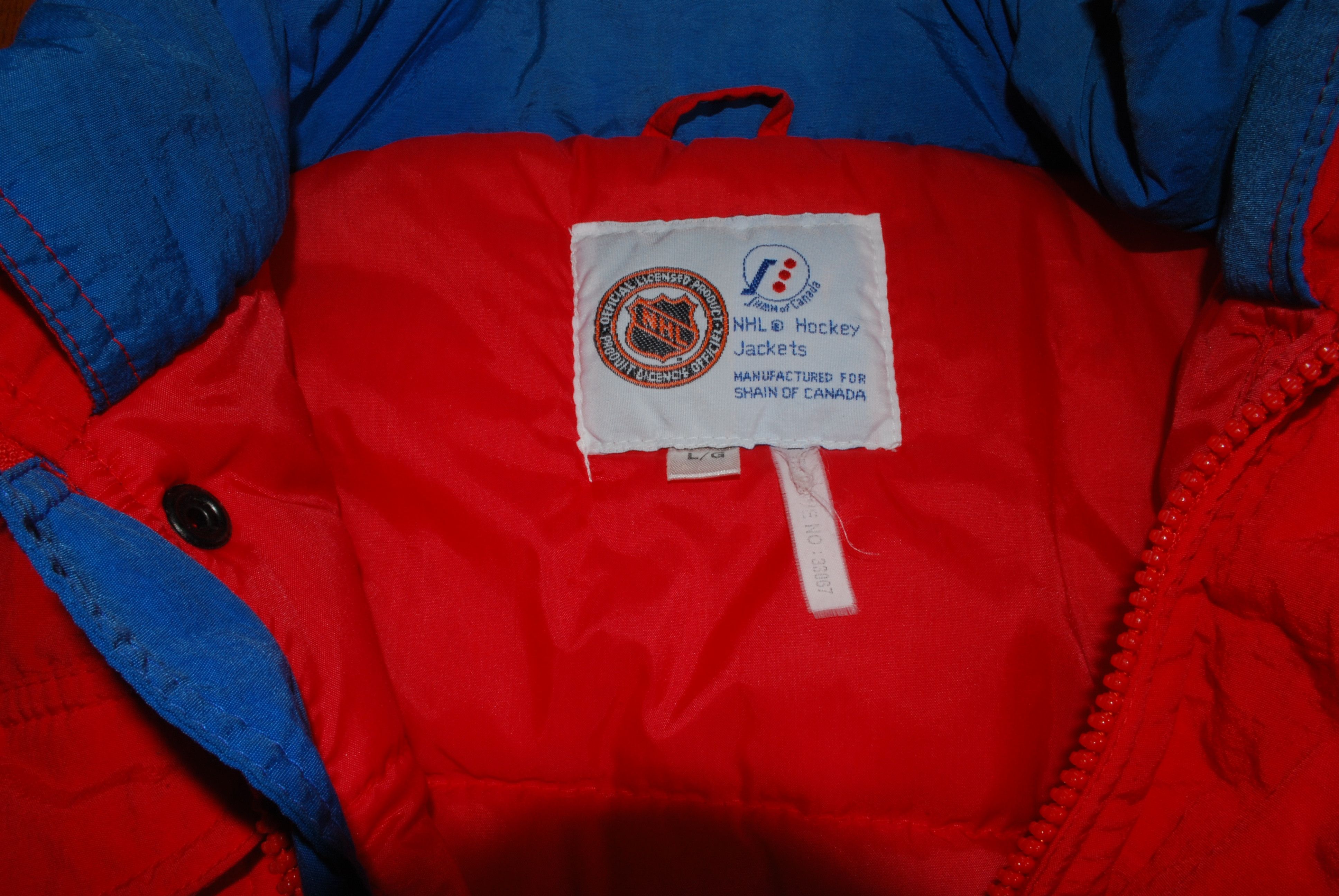 NHL Vintage 1980s NHL Montreal Canadiens Parka Jacket Size US L / EU 52-54 / 3 - 3 Thumbnail