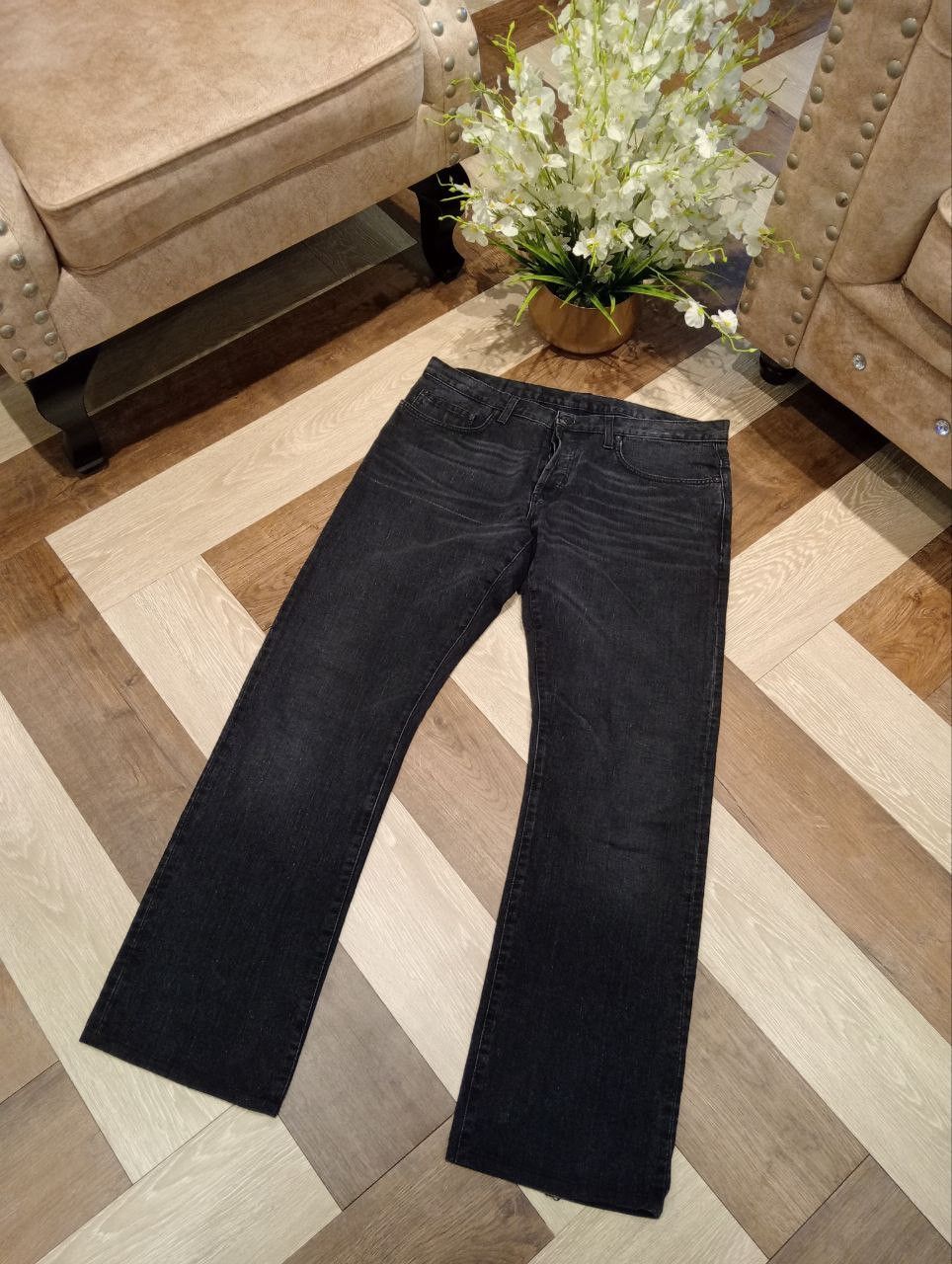 Gucci LUXURY GUCCI BLACK JEANS - SIZE 50 Size US 37 - 2 Thumbnail