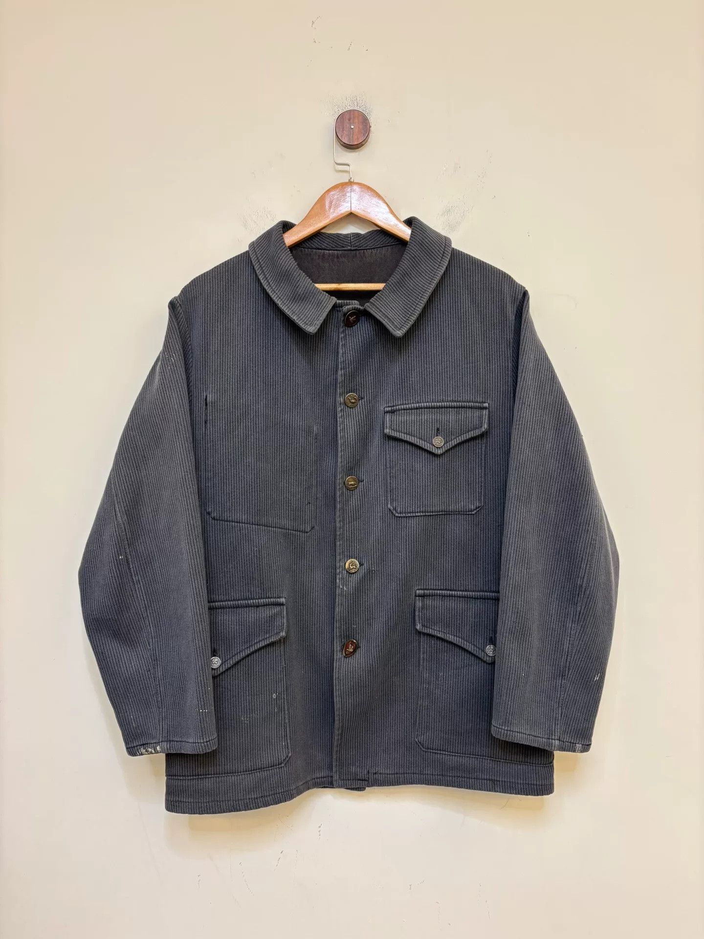 Other Euro Vintage Corduroy French Workwear Size US L / EU 52-54 / 3 - 1 Thumbnail