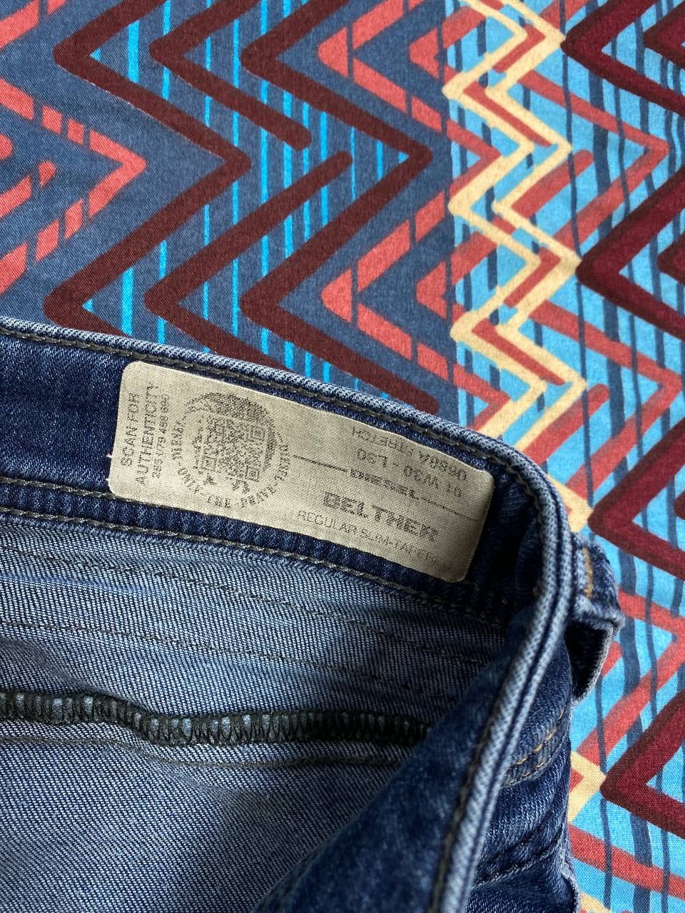 Diesel × Vintage VINTAGE Y2K ARCHIVE STYLE DIESEL GRUNGE FADED JEANS Size US 30 / EU 46 - 2 Thumbnail