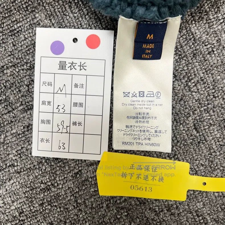 Louis Vuitton Louis Vuitton Blue knit button-down sweater jacket Size US M / EU 48-50 / 2 - 9 Thumbnail