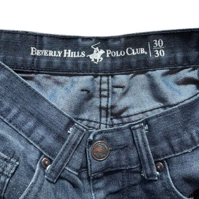 Beverly Hills Polo Club Beverly Hills Polo Club Jeans 30x30 Dark Wash Size US 30 / EU 46 - 3 Thumbnail