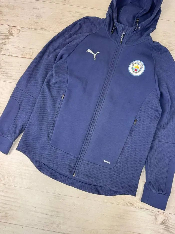 Puma Puma Manchester City Training Track Jacket Football Soccer Size US L / EU 52-54 / 3 - 4 Thumbnail