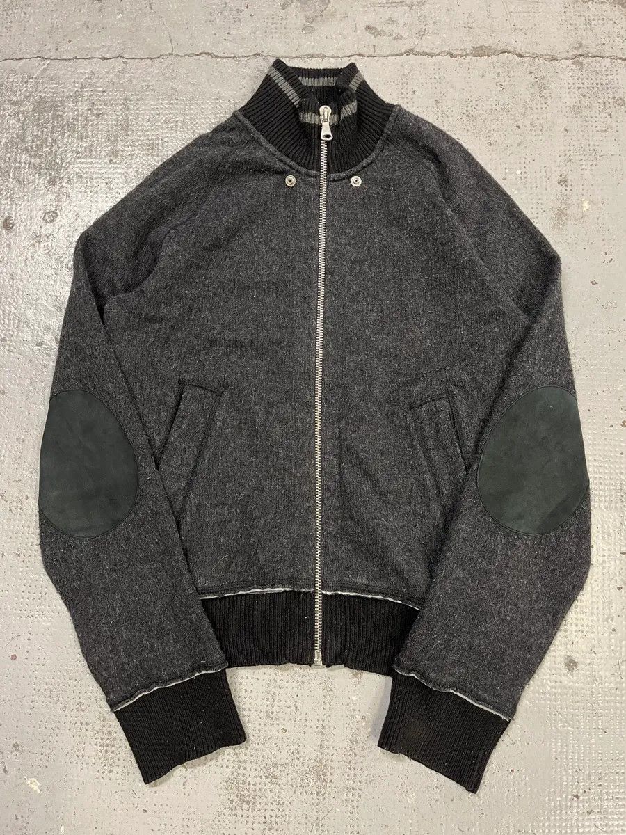 Dolce & Gabbana 2000s Dolce & Gabbana Fleece Track Grey Jacket Size US M / EU 48-50 / 2 - 3 Thumbnail