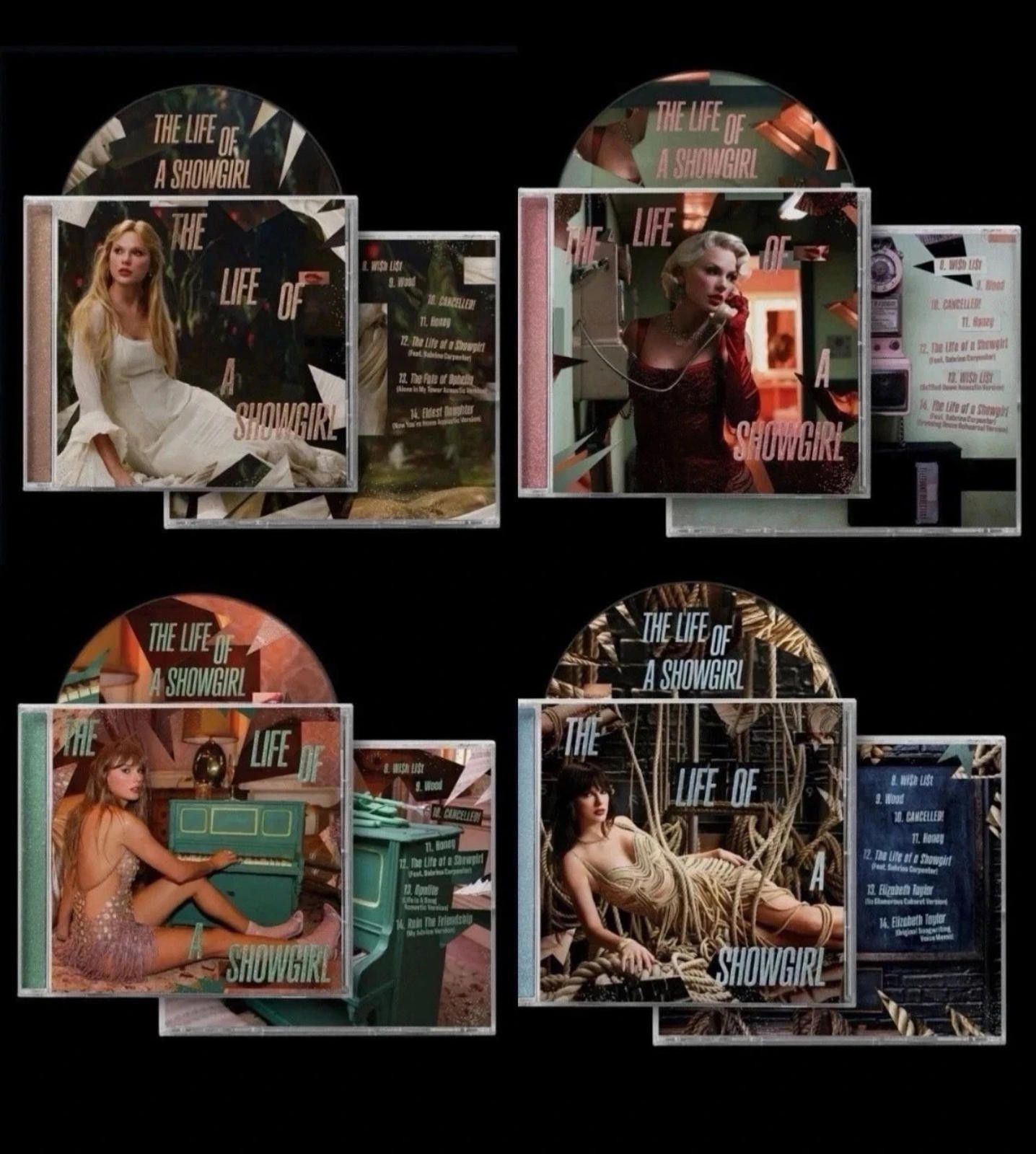 Other Taylor Swift The Life Of A Show Girl Bonus Acoustic Tracks Size ONE SIZE - 4 Thumbnail