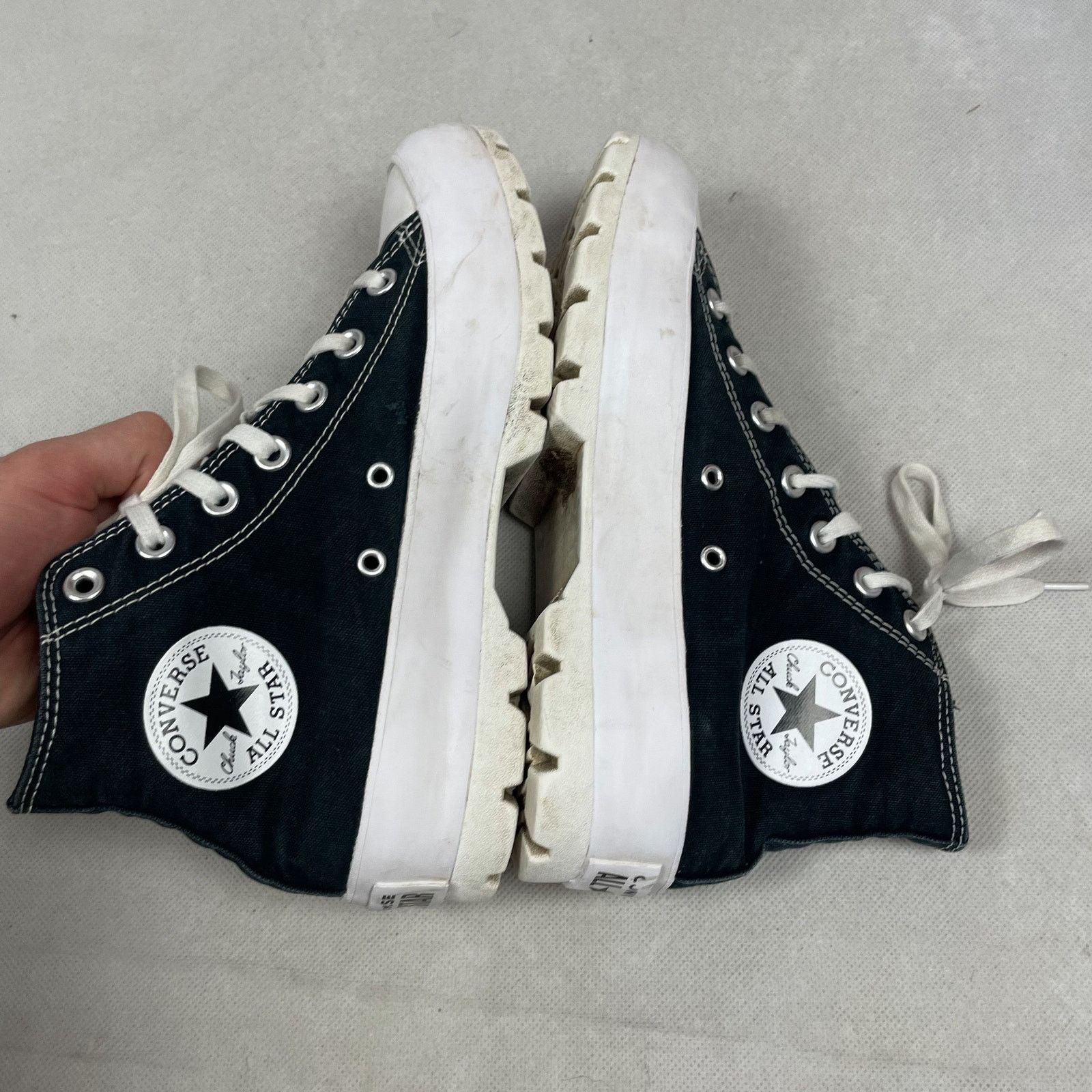 Converse Converse CTAS Lugged HI 565901C Women's Black White Shoes 8 Size US 8 / IT 38 - 3 Thumbnail