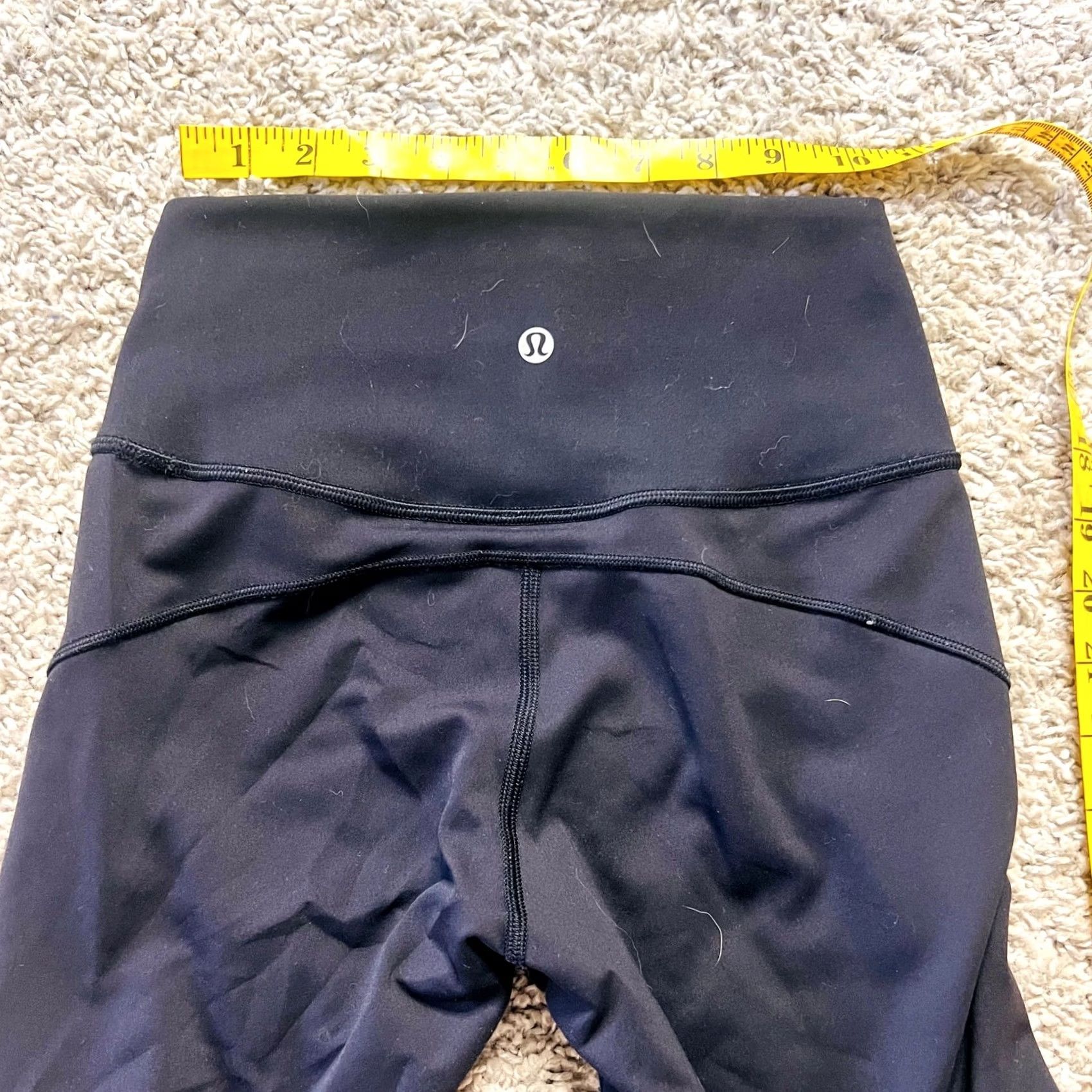 Lululemon VINTAGE Lululemon In Movement Pull On Tight Leggings Training Yoga Black Women 4 Size 27" / US 4 / IT 40 - 3 Thumbnail