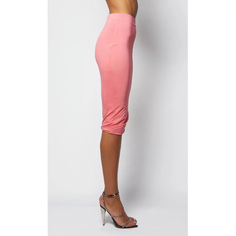 Tom Ford o1sndg0825 GCJ229 Cut & Sewn Midi Skirt in Pink Size S / US 4 / IT 40 - 2 Thumbnail