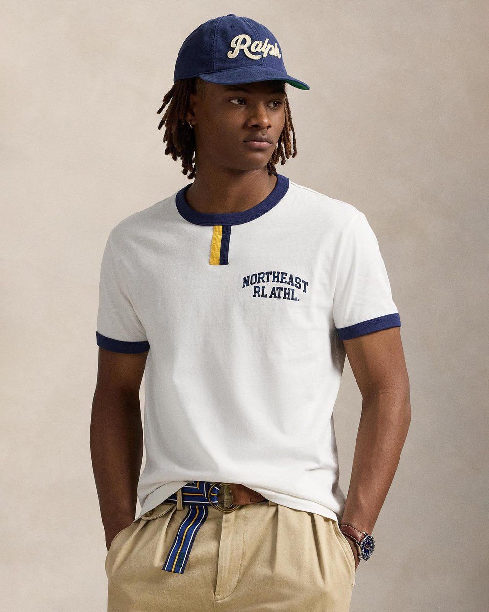 Polo Ralph Lauren Polo Ralph Lauren Standard Fit Slub Jersey Graphic T-Shirt Size US XXL / EU 58 / 5 - 2 Thumbnail