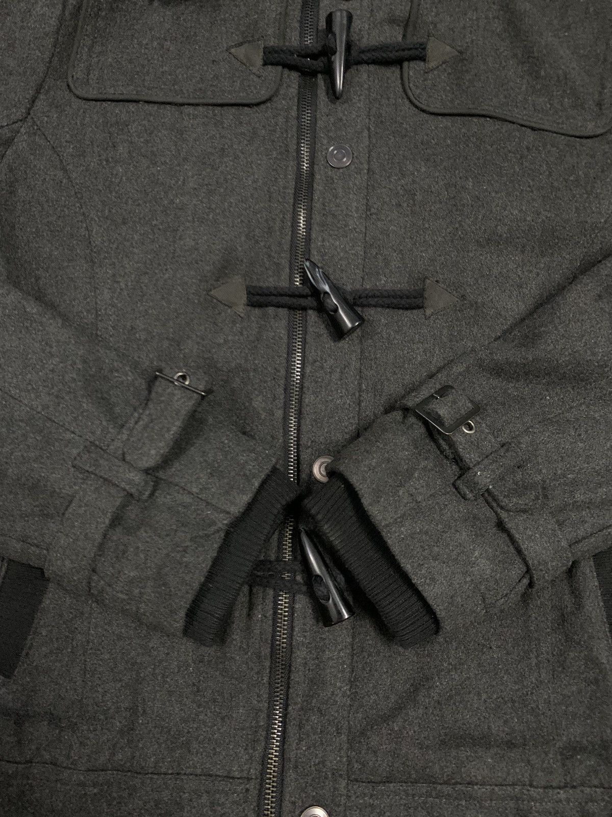 If Six Was Nine Growth by Grail Faux Fur Hooded Punk Style Duffle Jacket Size US M / EU 48-50 / 2 - 13 Thumbnail