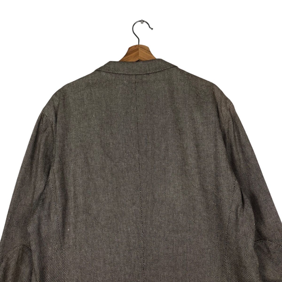 Vintage 🔥Vintage Chore Jacket Abstract Double Collar Hugo Boss Size US M / EU 48-50 / 2 - 9 Thumbnail