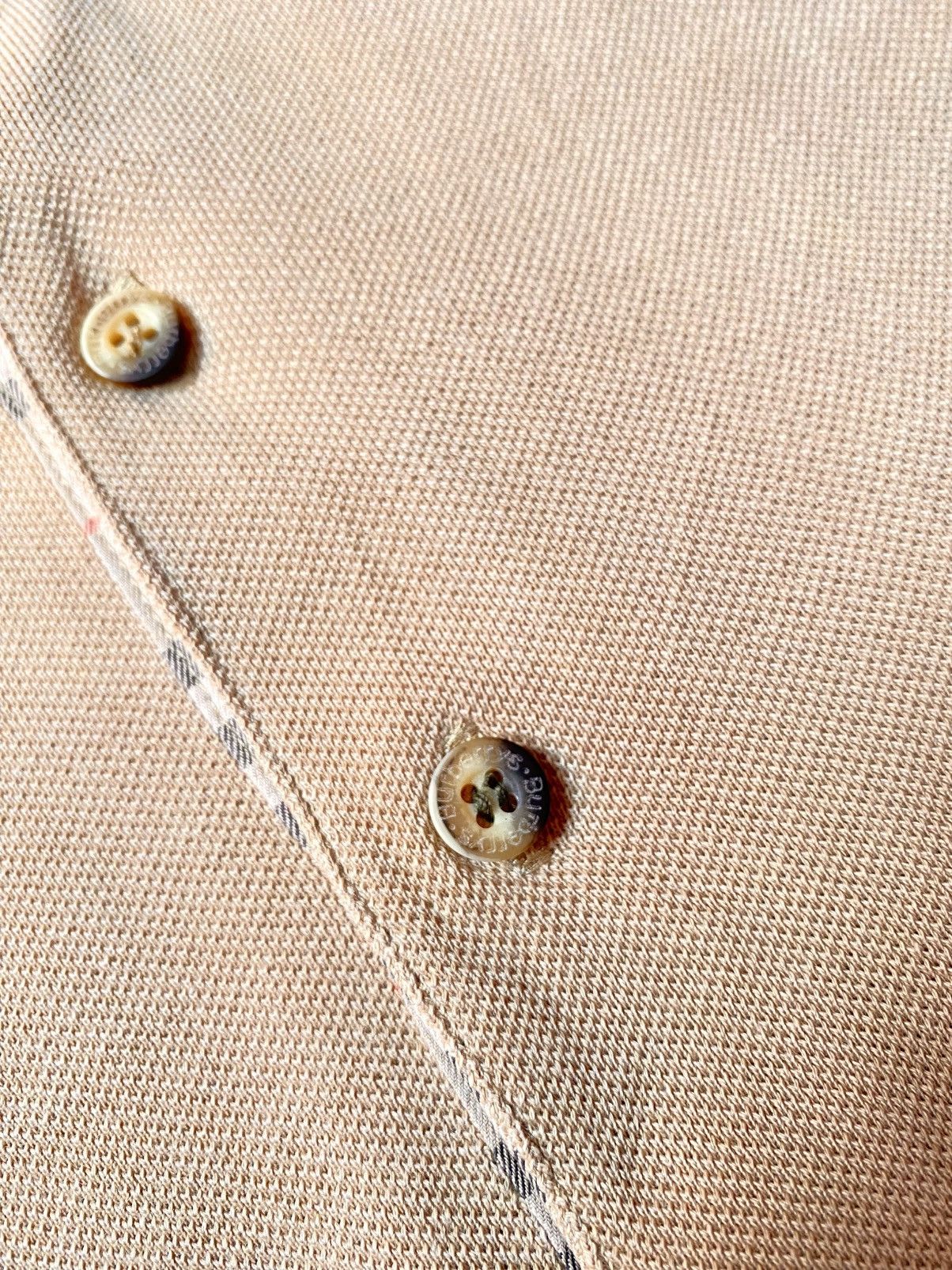 Burberry Vintage BURBERRYS Nova Check Longsleeve Polo Shirt Size US L / EU 52-54 / 3 - 6 Thumbnail