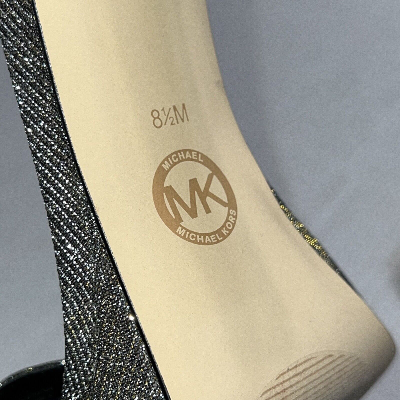 Michael Kors New Michael Kors Margot Glitter Gold Platform Heels 8.5 M Size US 8.5 / IT 38.5 - 10 Thumbnail