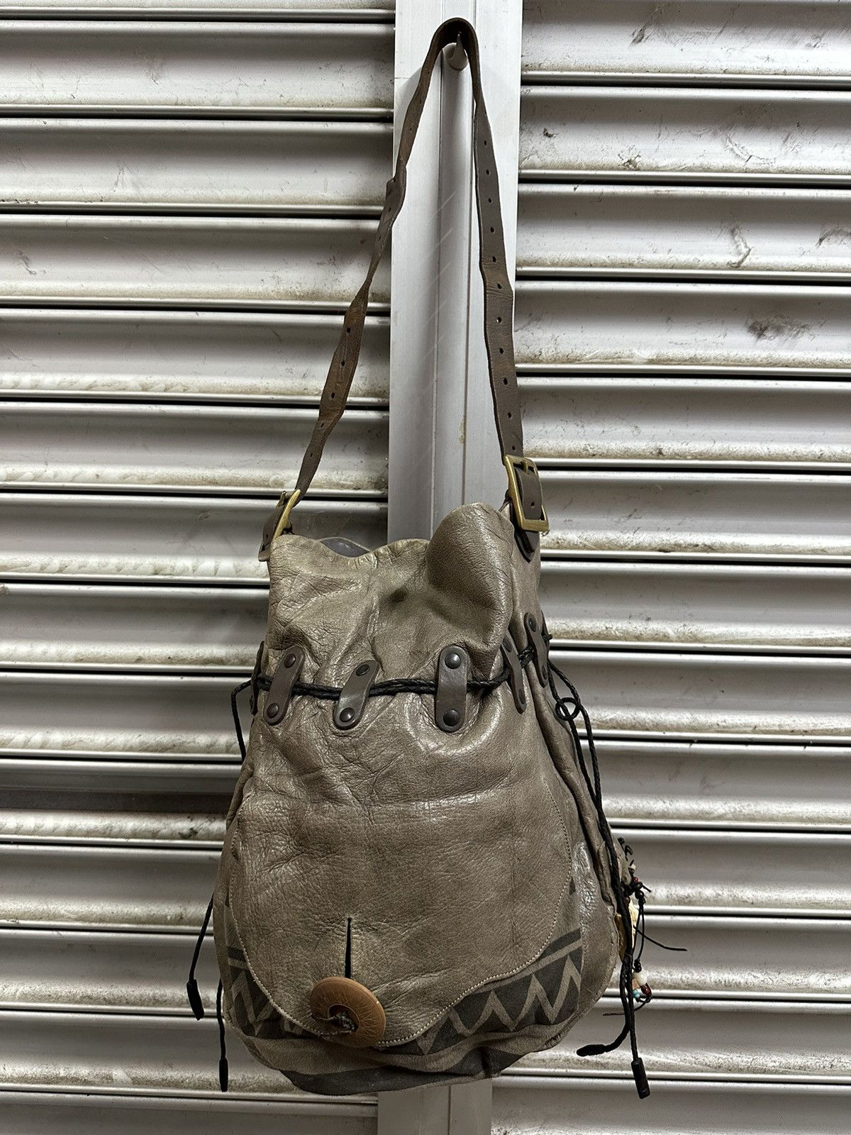 Other Hyde S.K leather tote bag rare design Size ONE SIZE - 5 Thumbnail