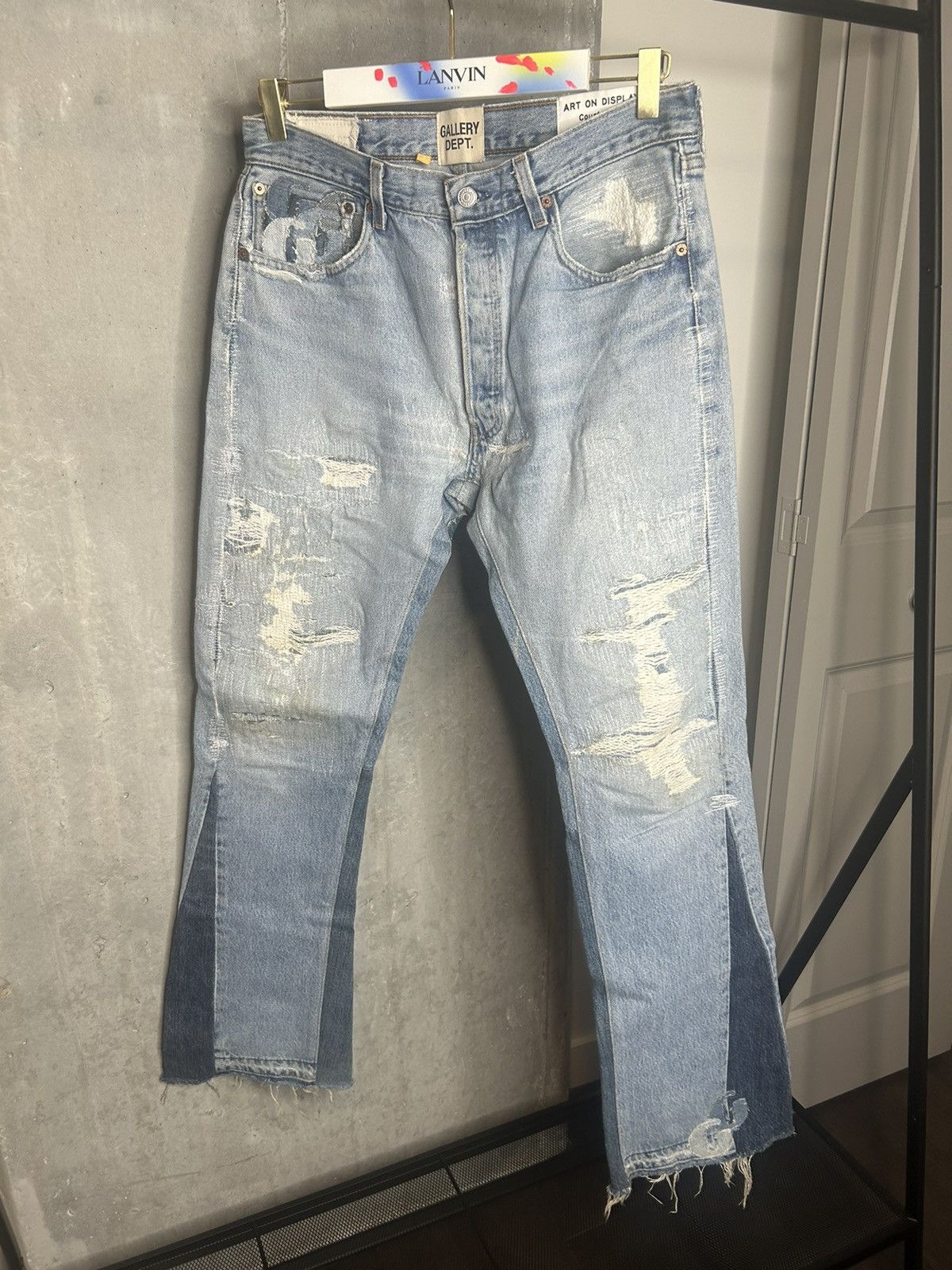 Gallery Dept. Gallery dept 21 denim G patch laflare jeans Size US 30 / EU 46 - 1 Thumbnail