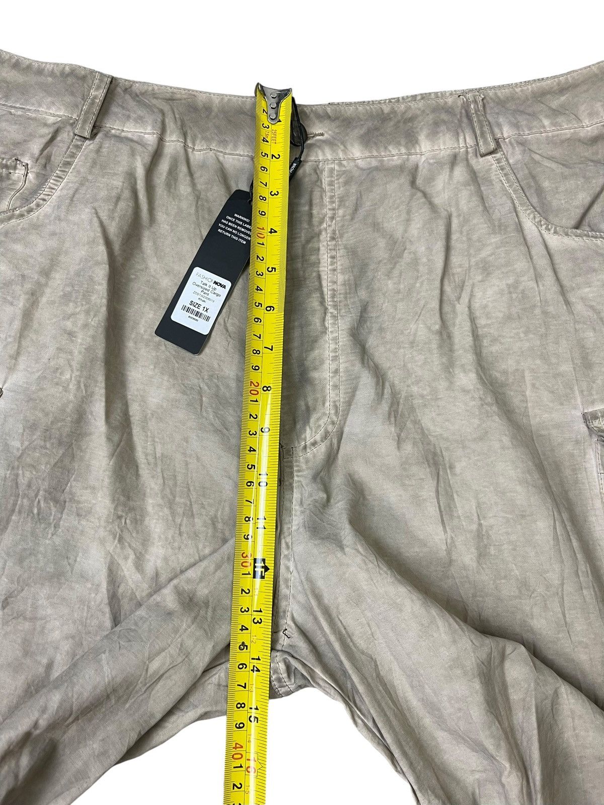 Fashion Nova Fashion Nova 10 Pocket Cargo Pant Streetwear Size US 38 / EU 54 - 5 Thumbnail
