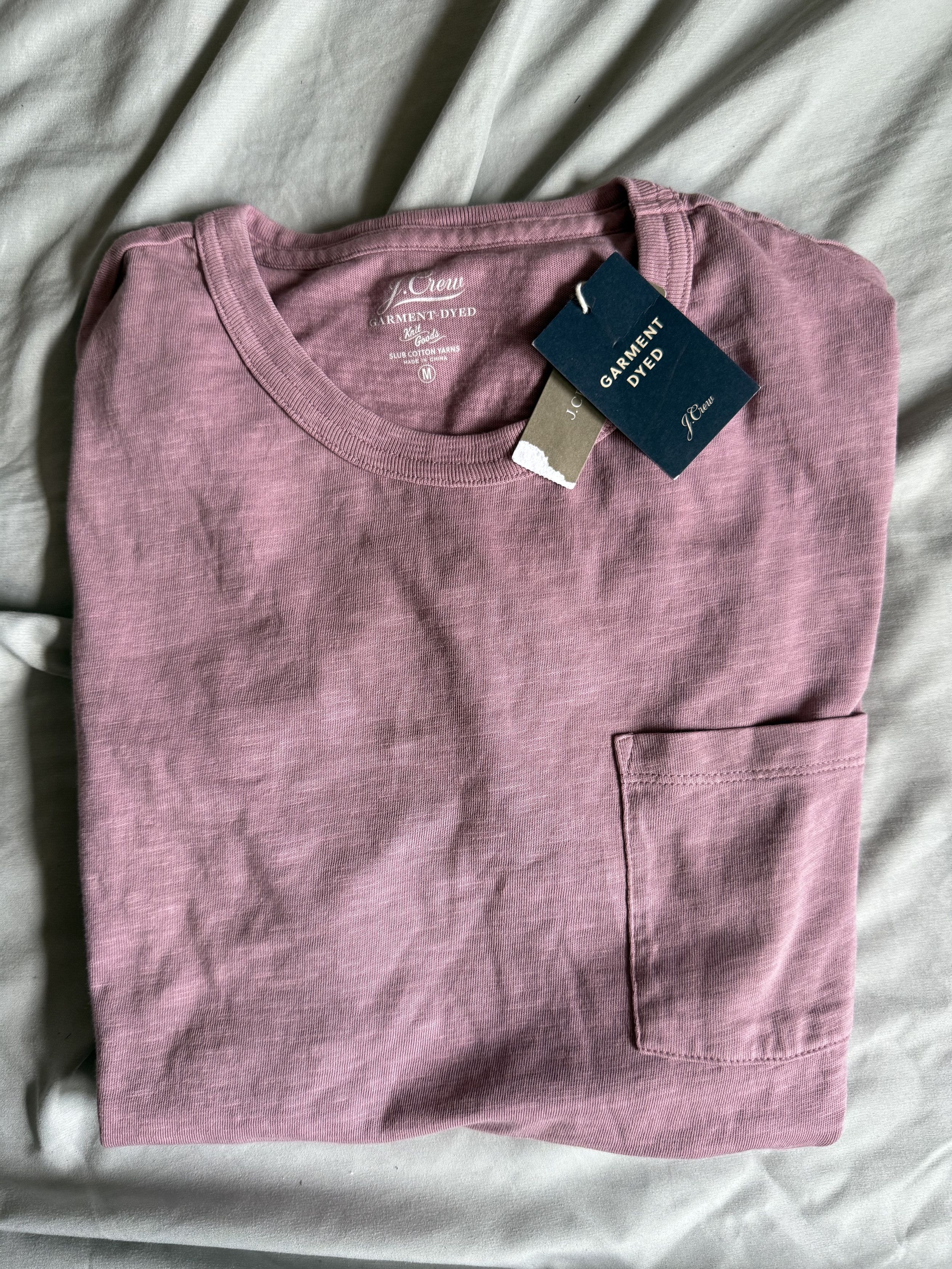 J.Crew J. Crew Garment Dyed Slub Cotton Tee Shirt medium $48 Size US M / EU 48-50 / 2 - 3 Thumbnail