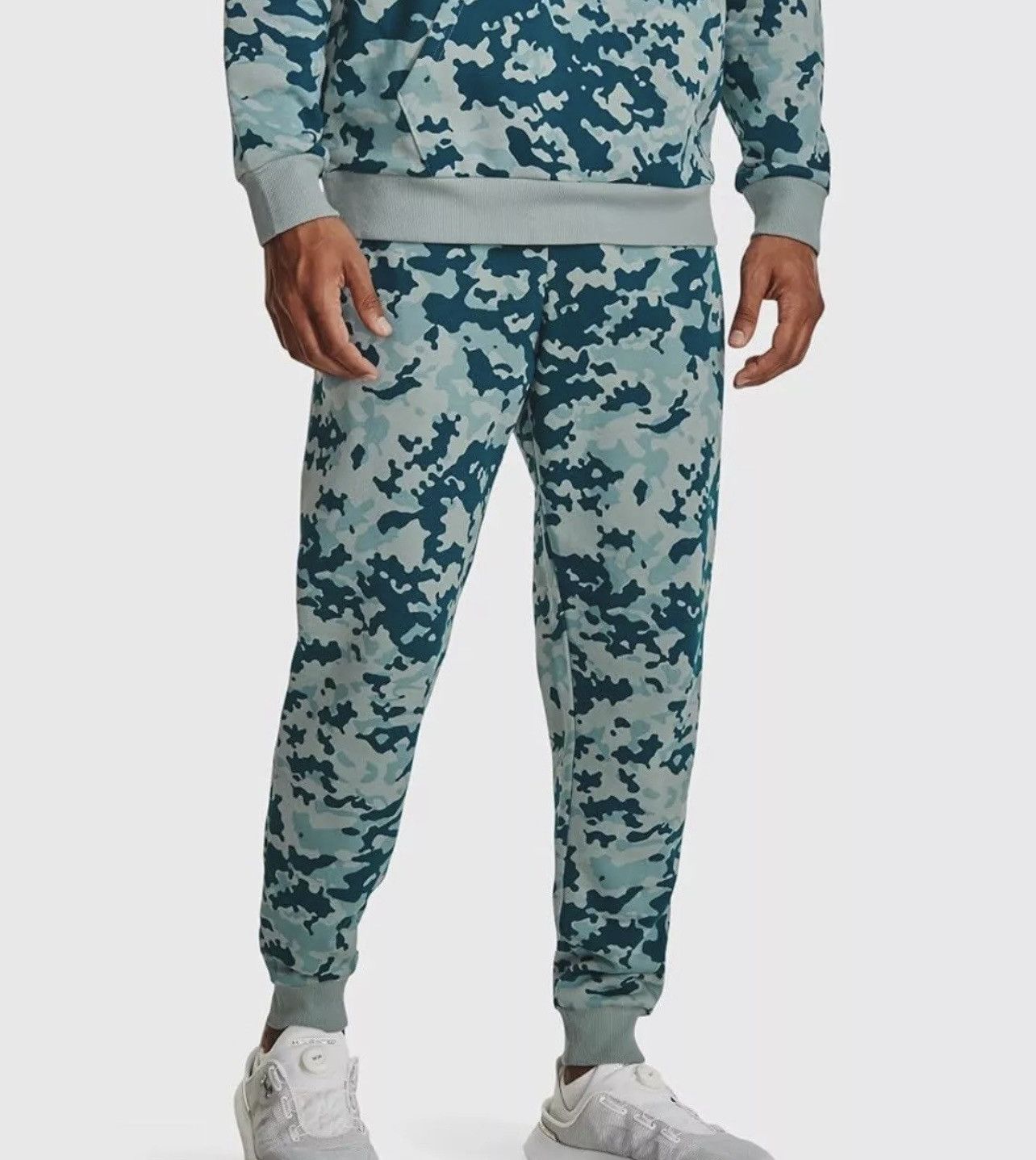 Under Armour Under Armour Rival Fleece Blue Camo Joggers Pants Size US 30 / EU 46 - 1 Thumbnail