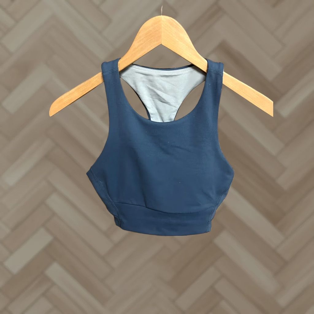 Vintage Zella Womens Bra Racerback Pullover XS Blue Activewear Sports Bra Pullover XS Women Size XS / US 0-2 / IT 36-38 - 1 Thumbnail
