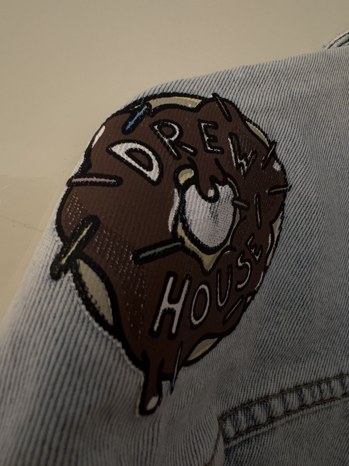 Drew House Drew House Denim Patch Jacket Size US L / EU 52-54 / 3 - 8 Thumbnail