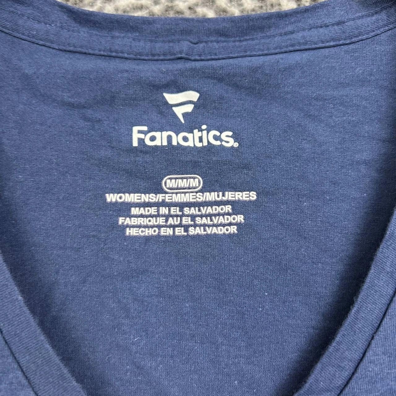 Other Tampa Bay Rays Shirt Women Fanatics Short Sleeve V-Neck M Size M / US 6-8 / IT 42-44 - 3 Thumbnail