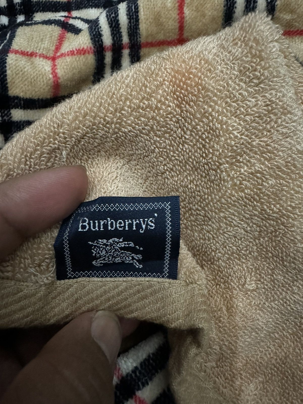 Burberry × Japanese Brand × Vintage Vintage Burberry Handkerchief Pocket Square Bandana Size ONE SIZE - 7 Thumbnail
