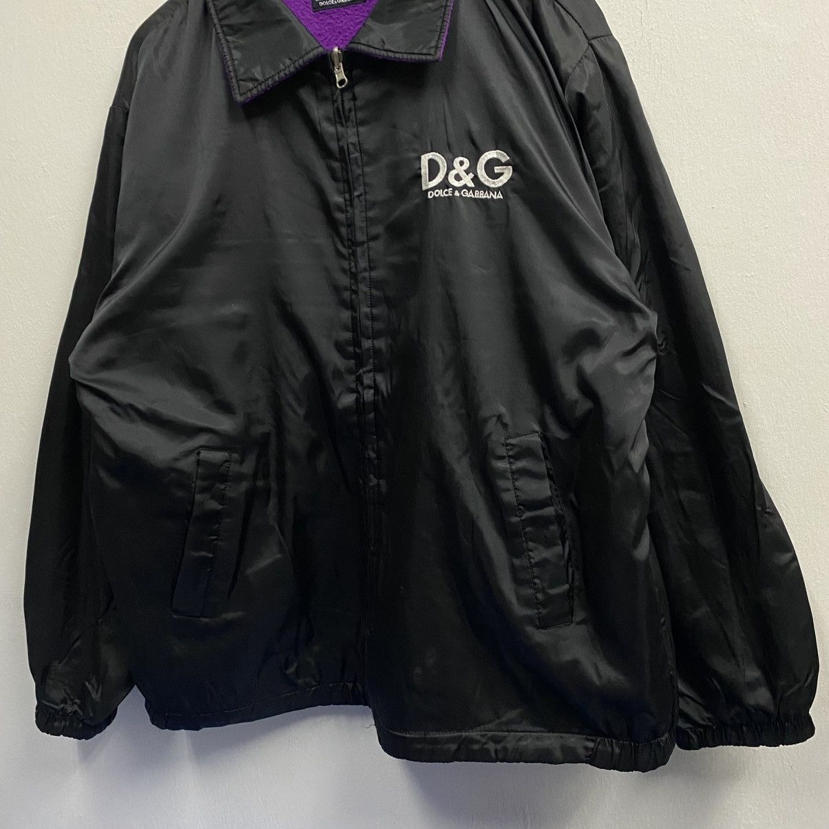 Dolce & Gabbana Vintage Dolce & Gabbana Reversible Fleece Jacket Size US XL / EU 56 / 4 - 6 Thumbnail