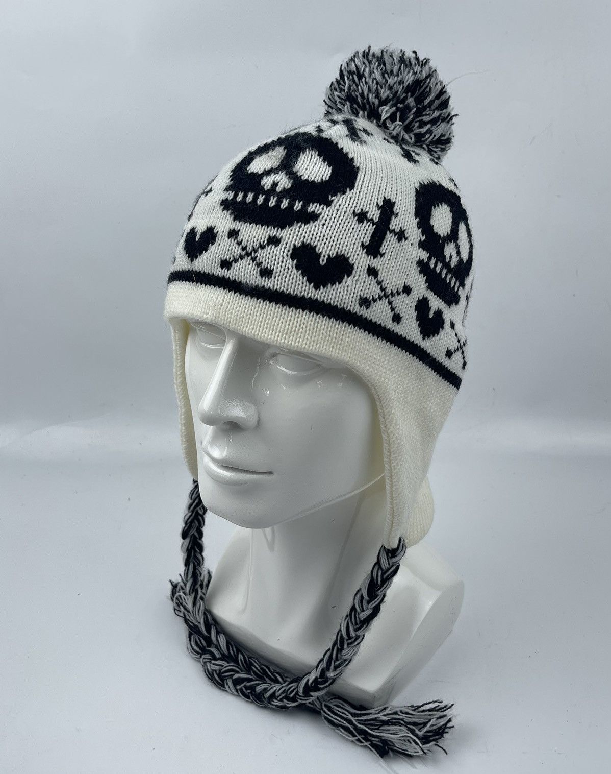 Seditionaries skulls beanie hat winter hat tc23 Size ONE SIZE - 1 Thumbnail