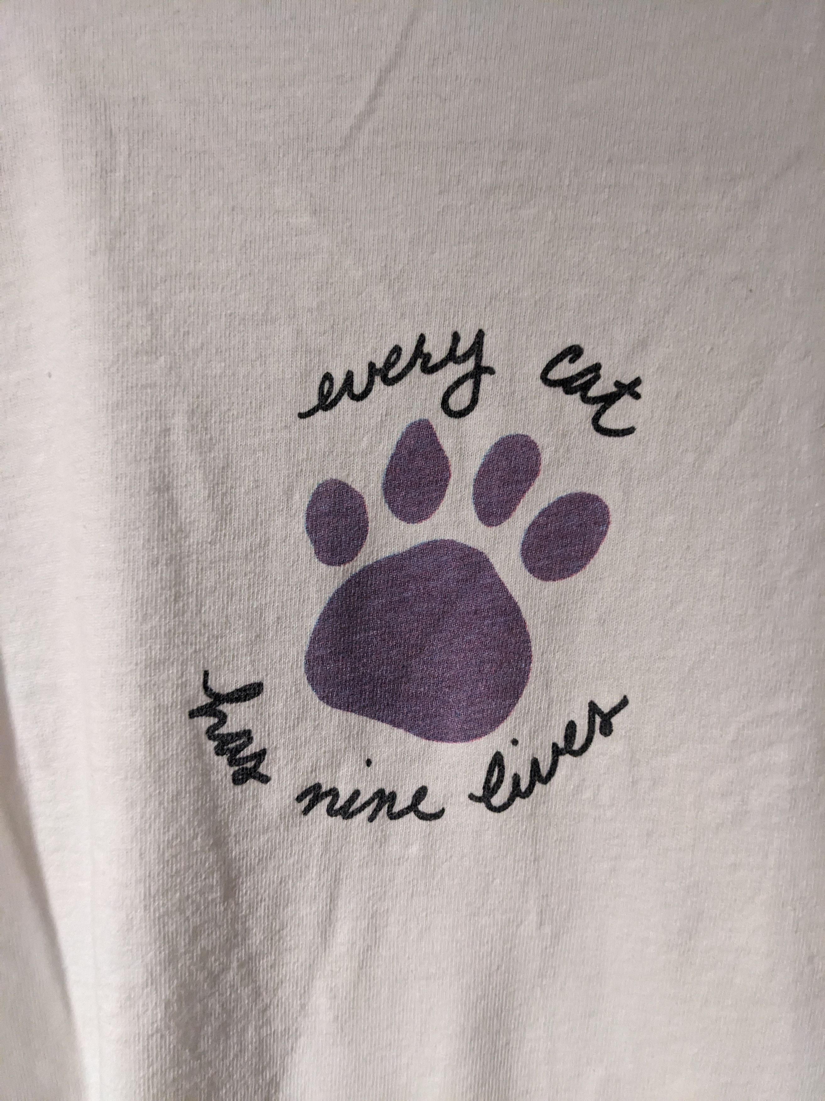 Other Vintage 2000 Cat Animal Nature Portrait Long-Sleeve T-Shirt Size US XXL / EU 58 / 5 - 8 Thumbnail