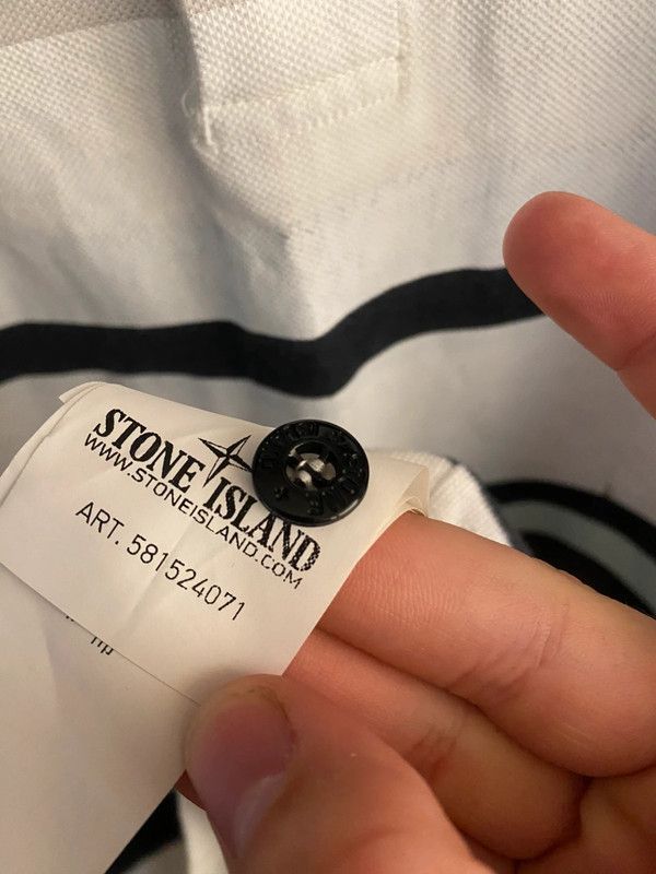 Stone Island × Vintage Stone Island 2013 Striped Cotton Polo Shirt - Large Size US L / EU 52-54 / 3 - 6 Thumbnail