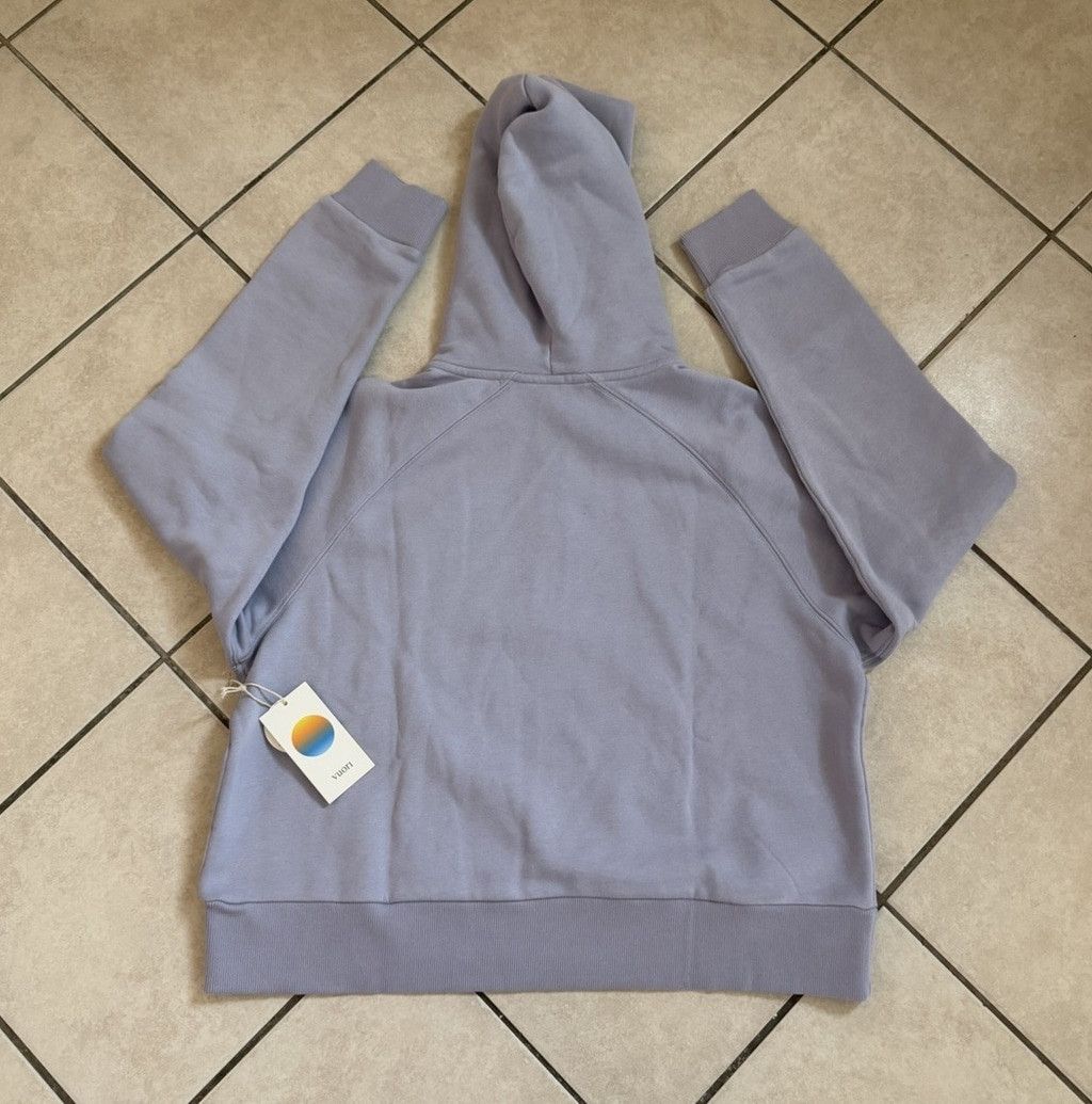 Vuori VUORI RESTORE HALF ZIP HOODIE LAVENDER MIST COLOR SIZE XS Size XS / US 0-2 / IT 36-38 - 2 Thumbnail
