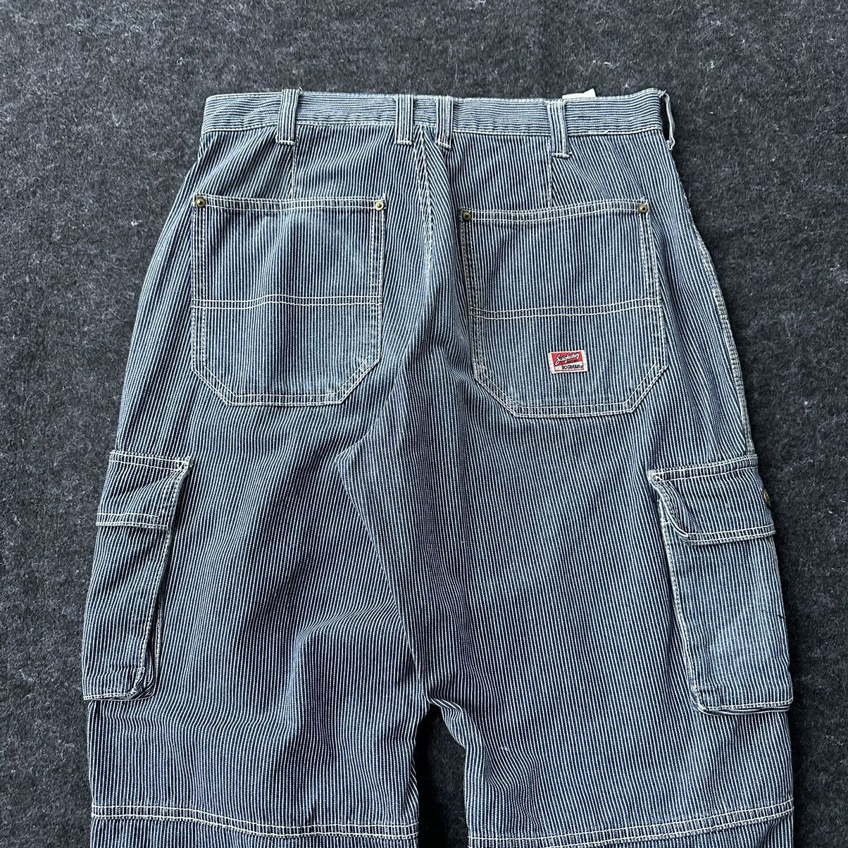 JNCO Vintage Dogman Hickory Baggy Cargo Pant D664 Size US 30 / EU 46 - 3 Thumbnail