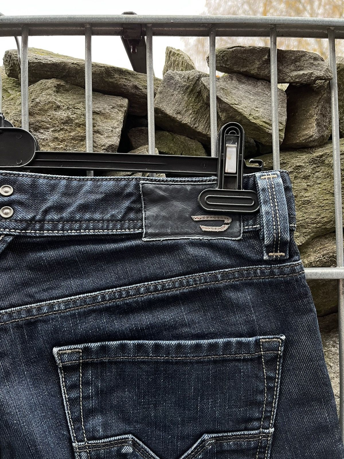 Diesel Diesel Larkee Distressed Faded Jeans Pants Style Y2K Size US 32 / EU 48 - 5 Thumbnail