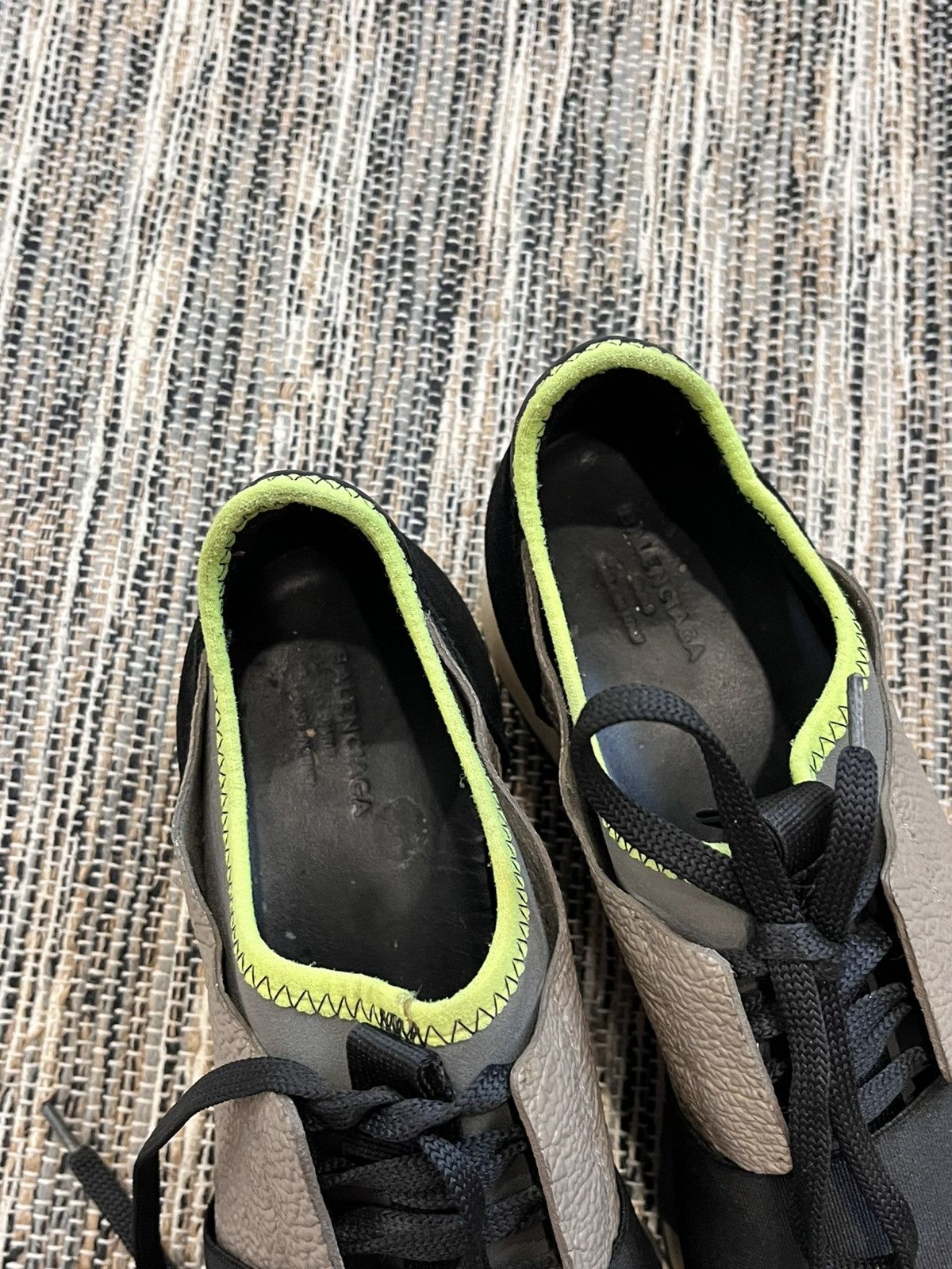 Balenciaga × Designer Balenciaga Race Runner Leather sneakers Japanese style shoes Size US 7 / IT 37 - 10 Thumbnail