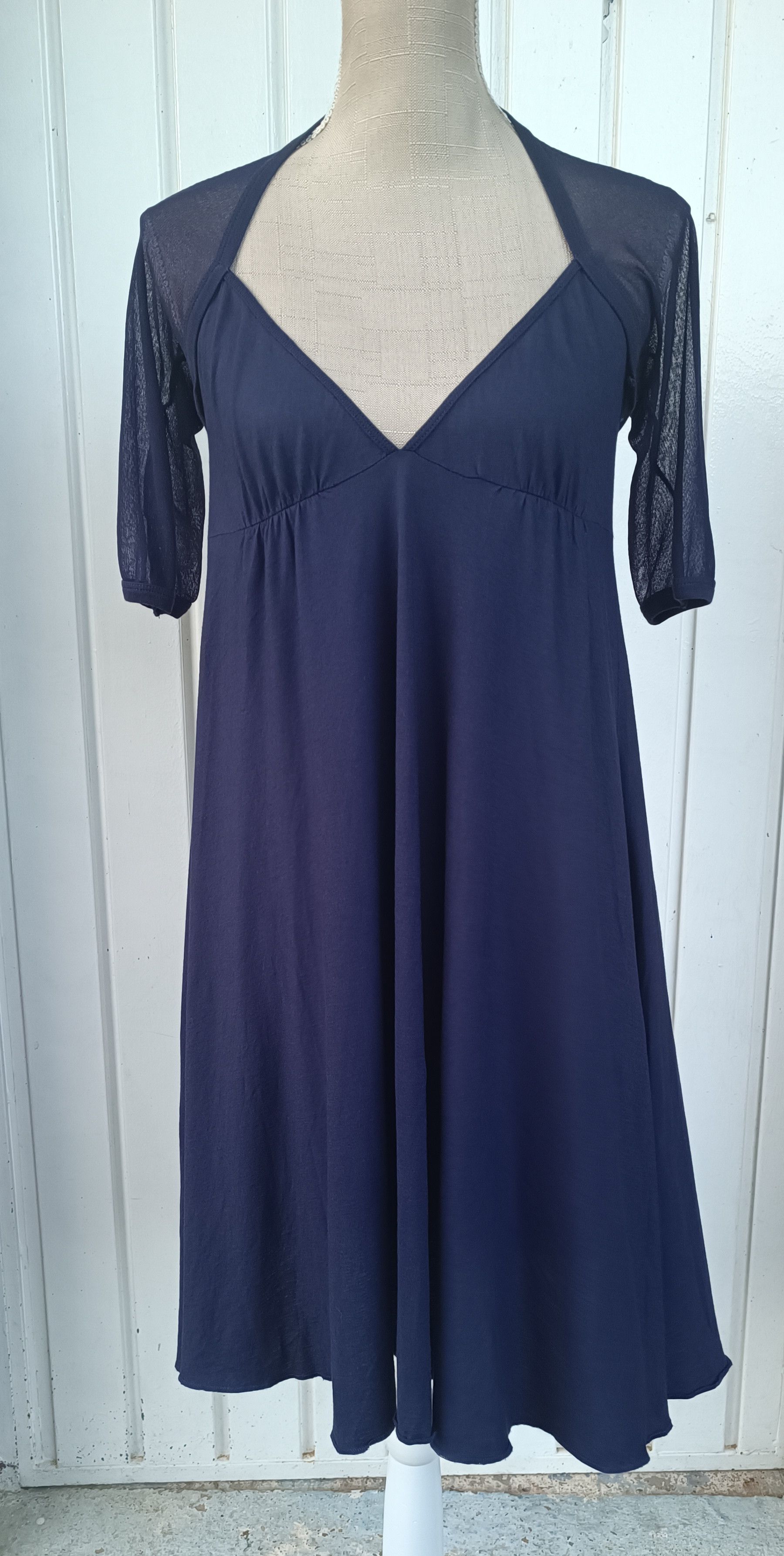 Jean Paul Gaultier Midnight blue - 2 pieces - midi dress Size M / US 6-8 / IT 42-44 - 1 Thumbnail