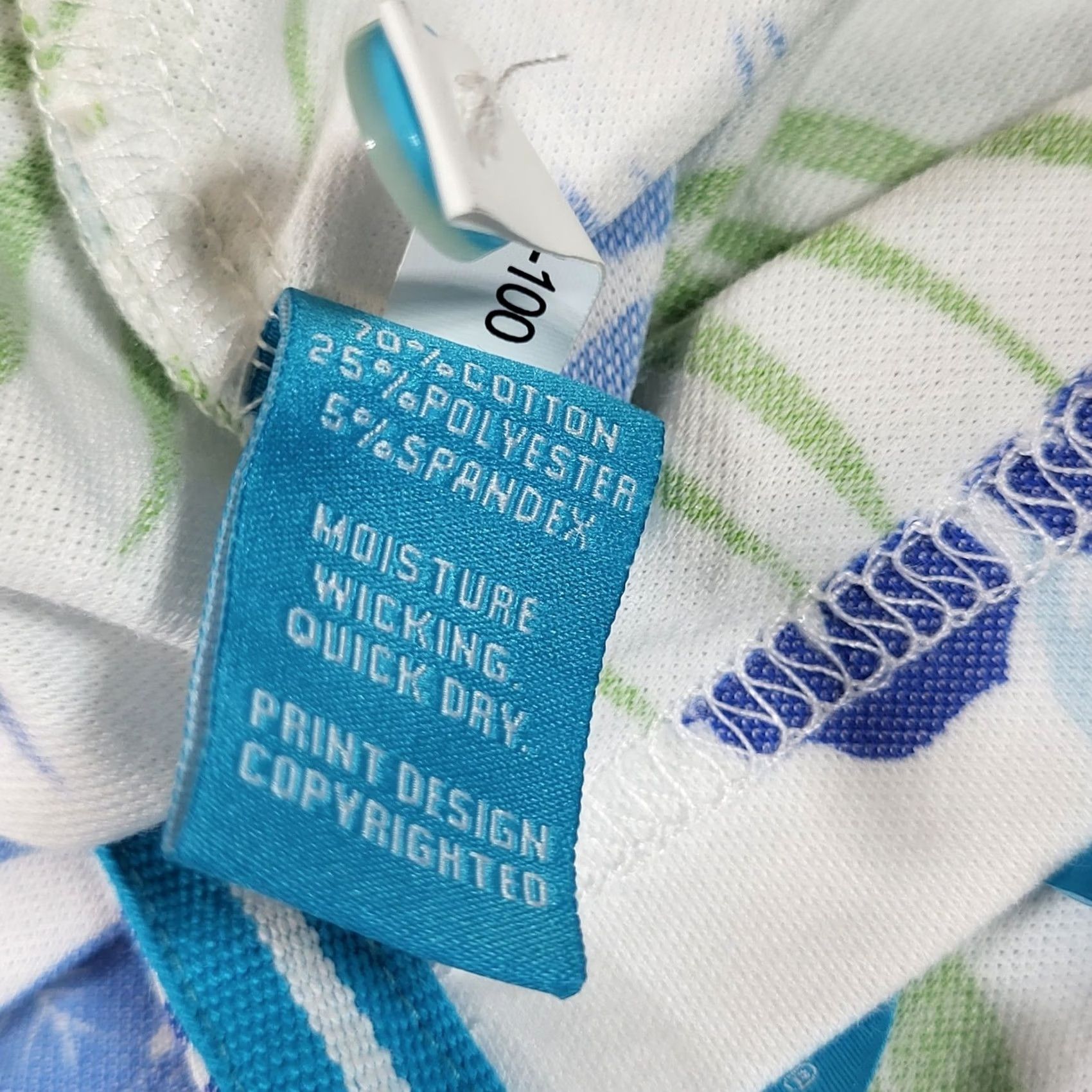 Tori Richard Tori Richard Polo Shirt Mens L Hawaiian Tropical Hibiscus Floral White Blue Size US L / EU 52-54 / 3 - 8 Thumbnail