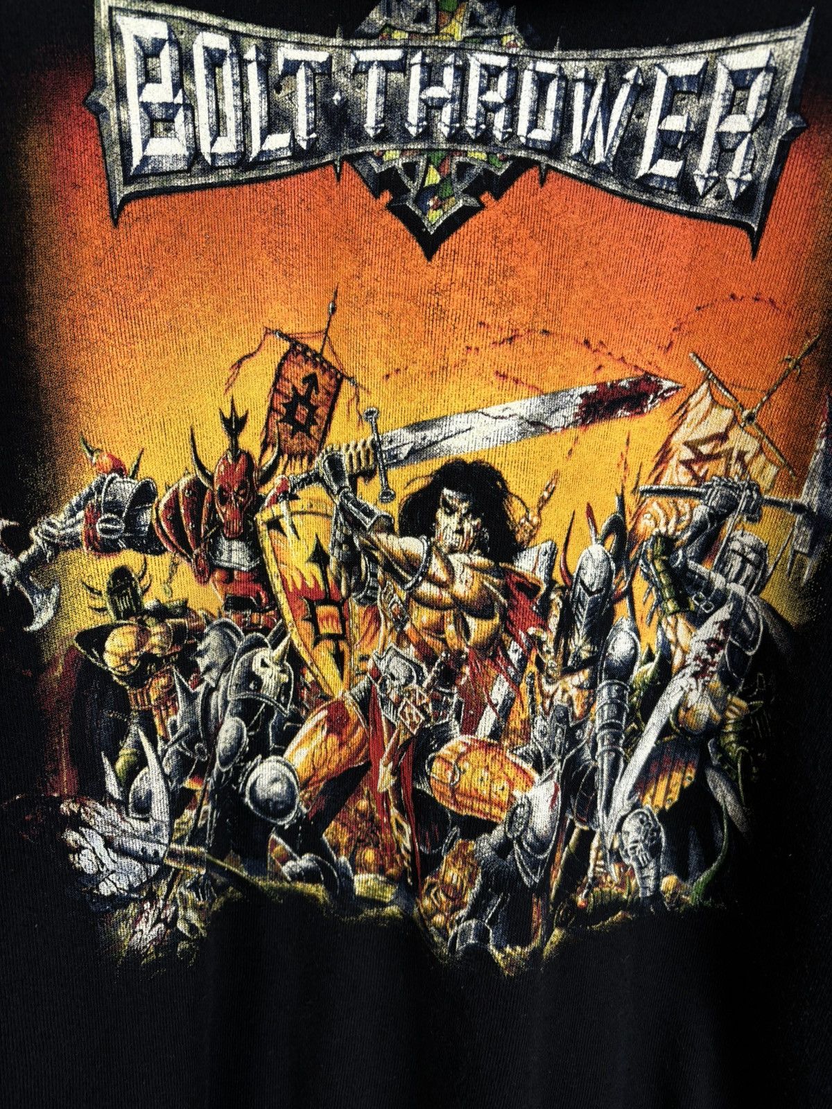 Band Tees Vintage Bolt Thrower War Master Death Metal Zip Hoodie M Size US M / EU 48-50 / 2 - 2 Thumbnail