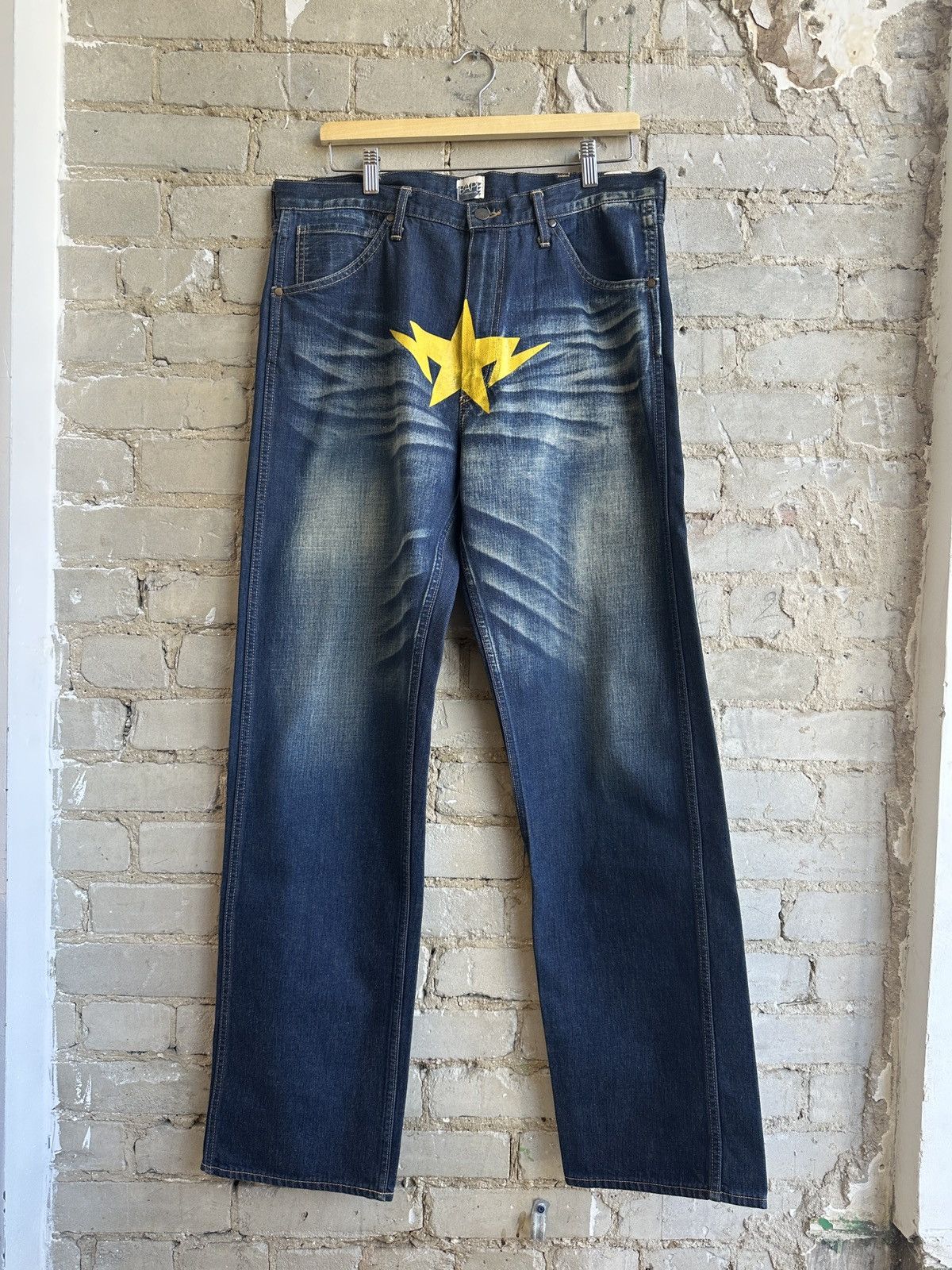 Bape Bape Star Jeans Size US 36 / EU 52 - 1 Thumbnail