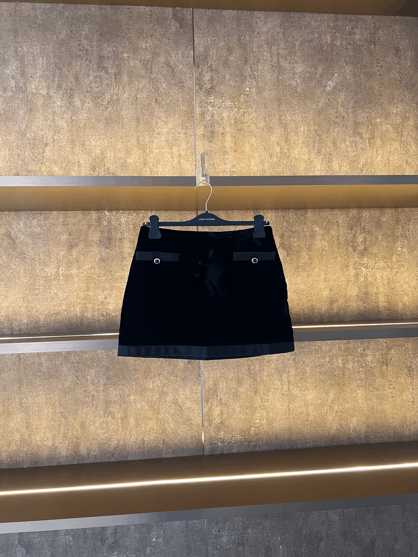 Miu Miu Miumiu Velvet Skirt Size 42" / US 20 - 1 Thumbnail