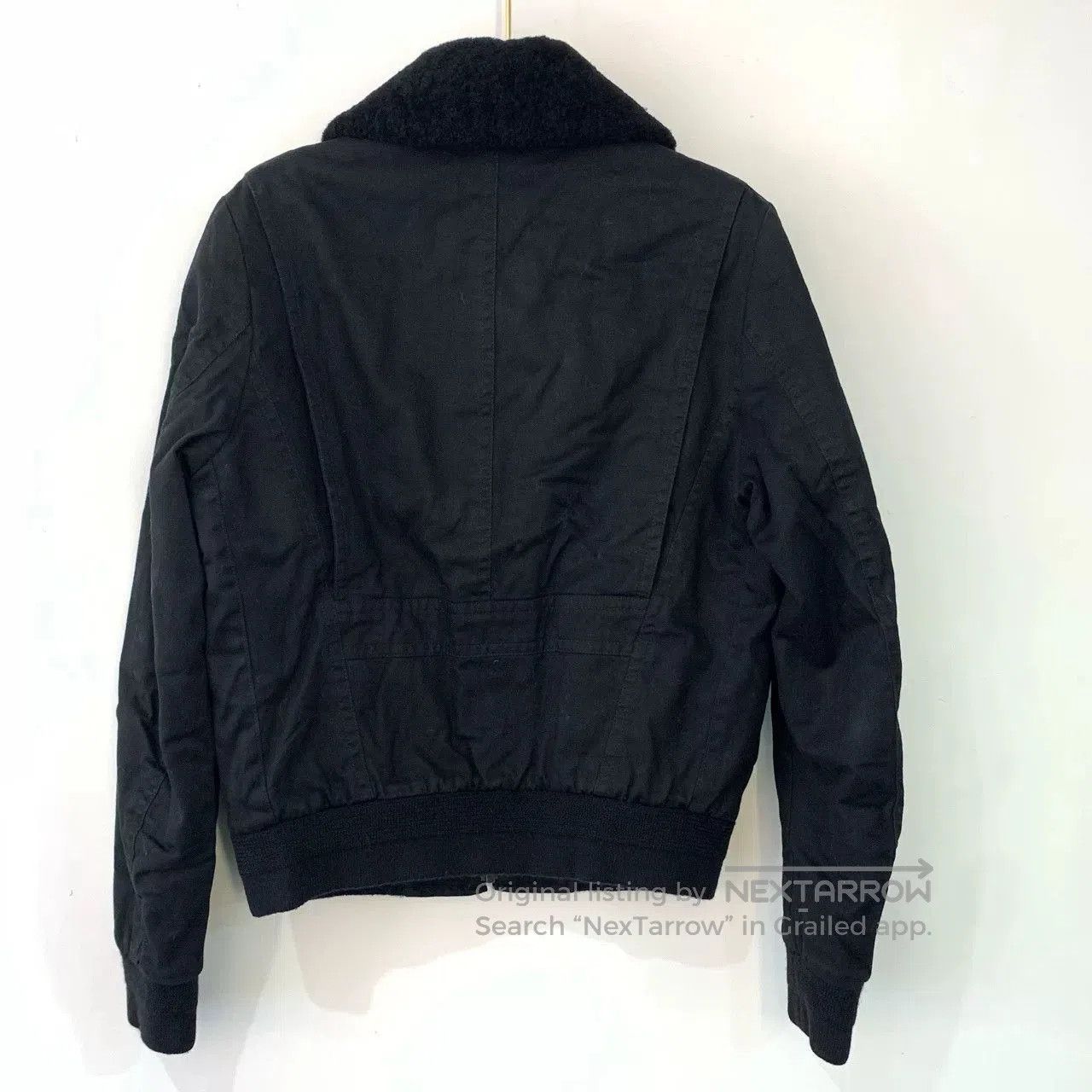 Saint Laurent Paris Saint Laurent Fur Collar Wool Jacket. Size XS / US 0-2 / IT 36-38 - 2 Thumbnail