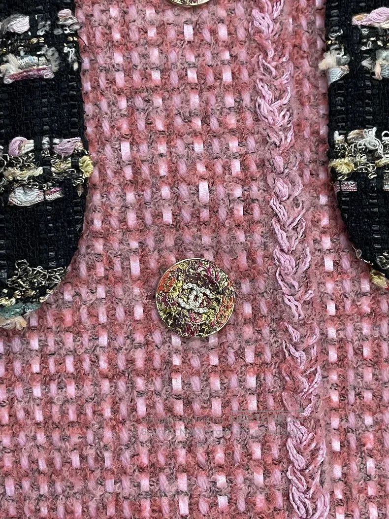 Chanel Chanel Autumn and Winter High-end Handicraft Workshop Pink Size XXS / US 00 / IT 34 - 2 Thumbnail