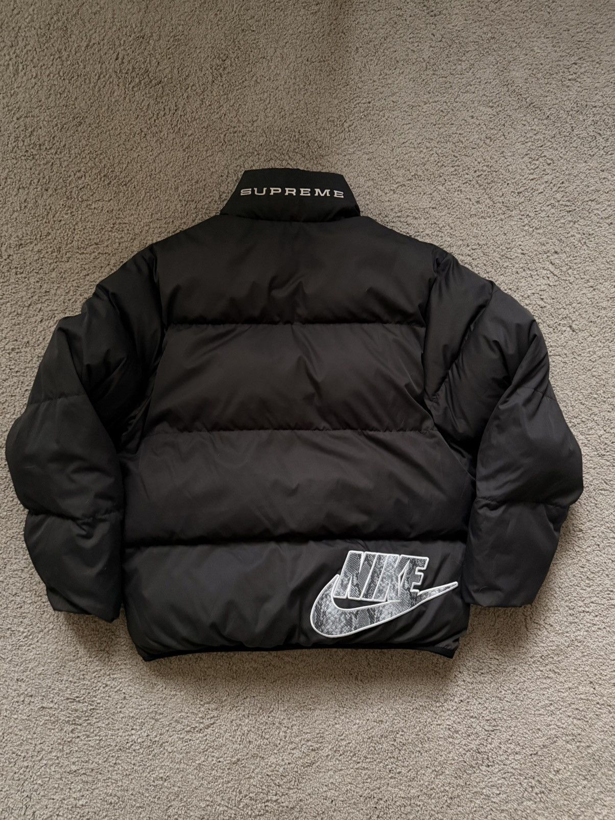 Supreme FW 21 Supreme x Nike Snakeskin Puffer Size US M / EU 48-50 / 2 - 2 Thumbnail