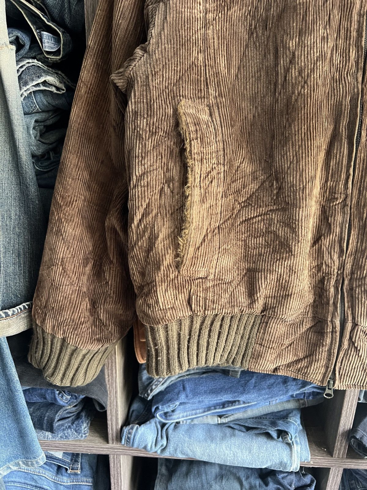 Billabong 🔥Billabong Faux Fur Corduroy Zipper Jacket Hoodie Size US M / EU 48-50 / 2 - 7 Thumbnail