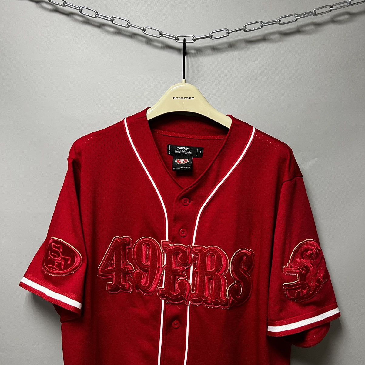 NFL Pro Standard San Francisco 49ers Button-Up Shirt Men’s Size US L / EU 52-54 / 3 - 3 Thumbnail