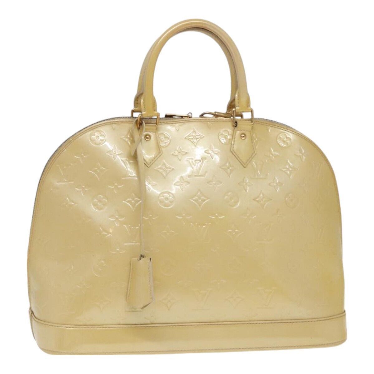 Louis Vuitton LOUIS VUITTON Monogram Vernis Alma GM Hand Bag Broncorail Size ONE SIZE - 1 Thumbnail