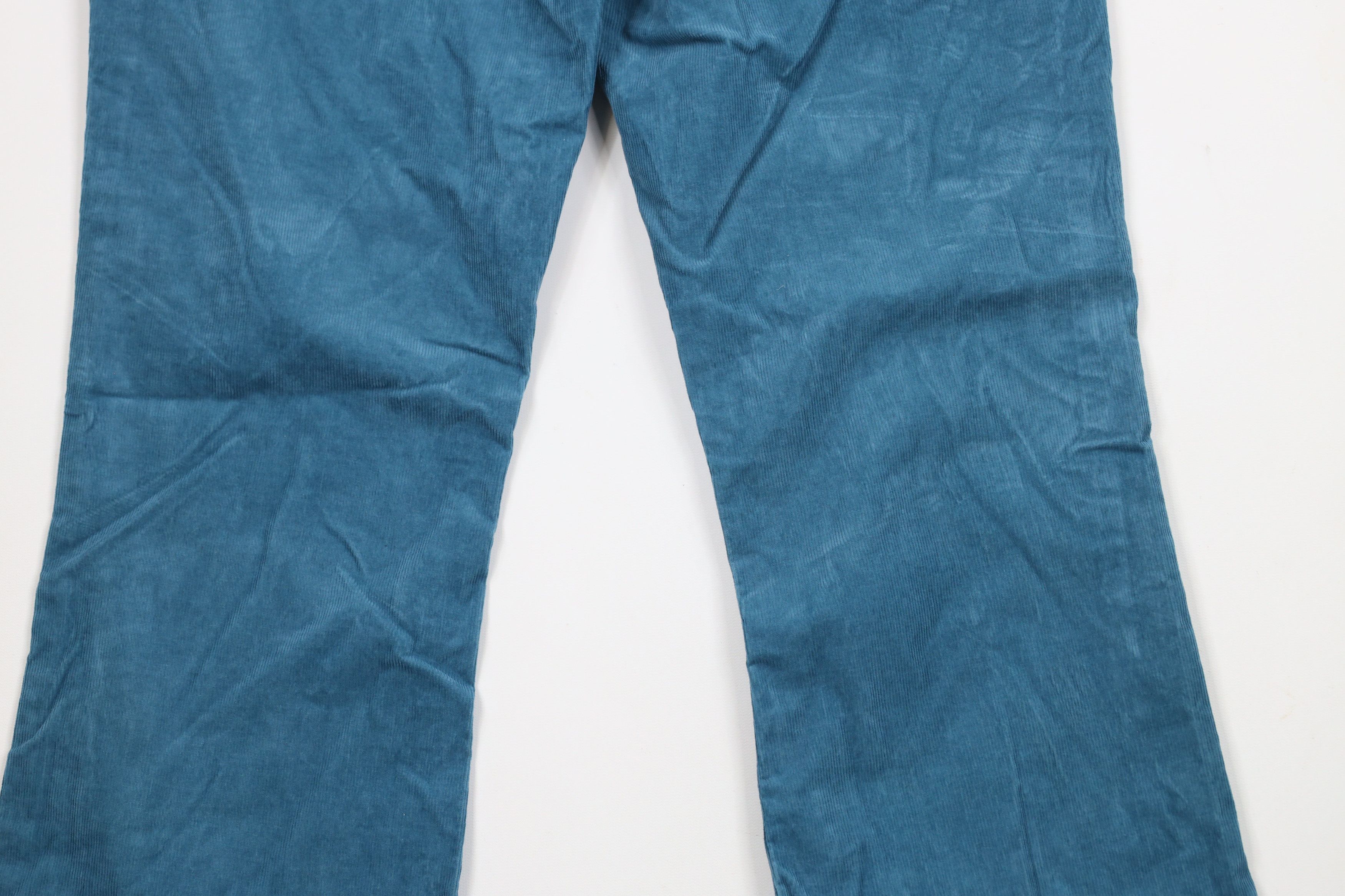 American Eagle Outfitters × Vintage Vintage 90s Y2K American Eagle Flared Corduroy Pants Size 32" / US 10 / IT 46 - 11 Thumbnail