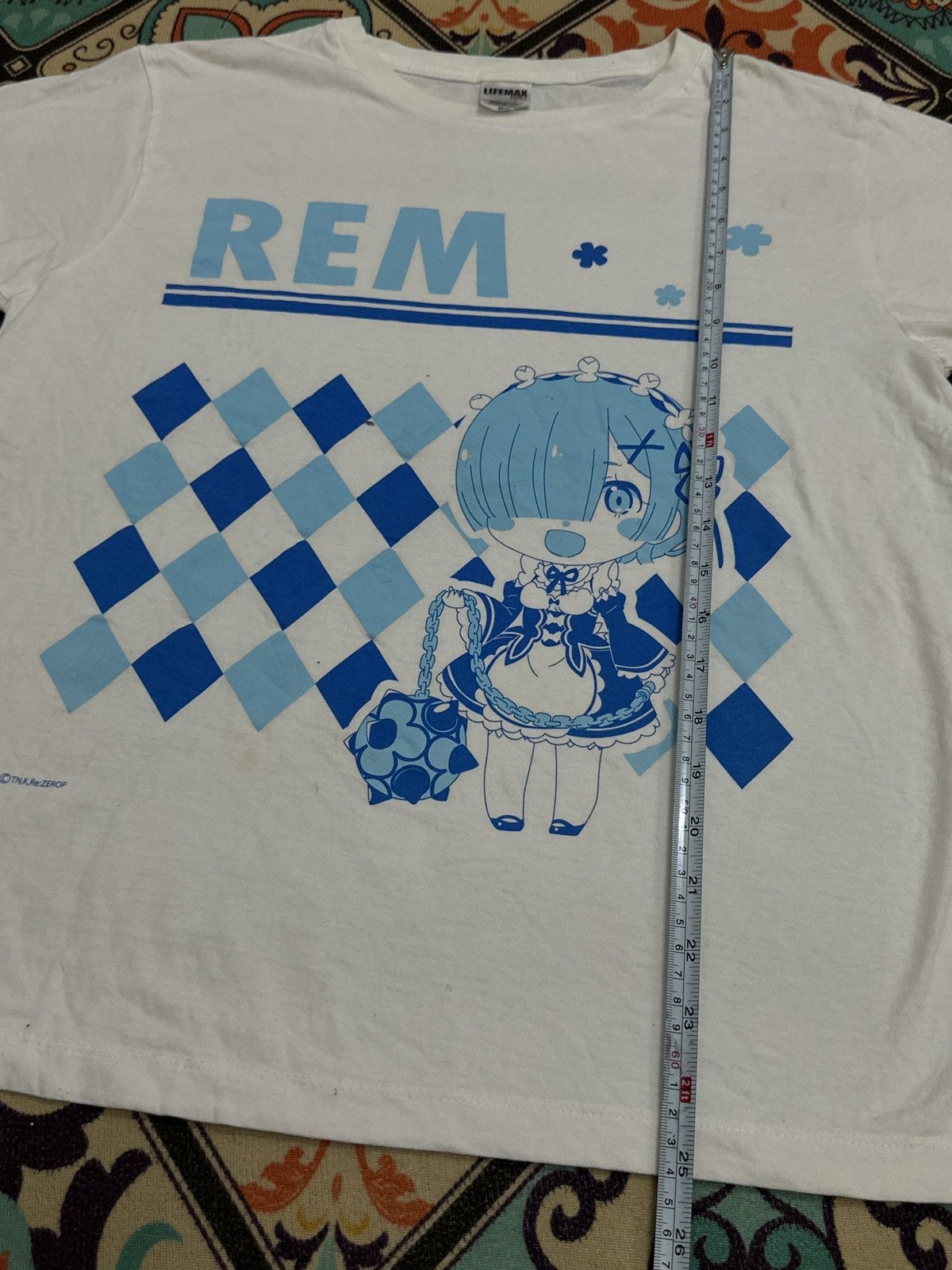 Anime Re:Zero Rem Anime Character Weeb Tshirt Size US M / EU 48-50 / 2 - 8 Thumbnail