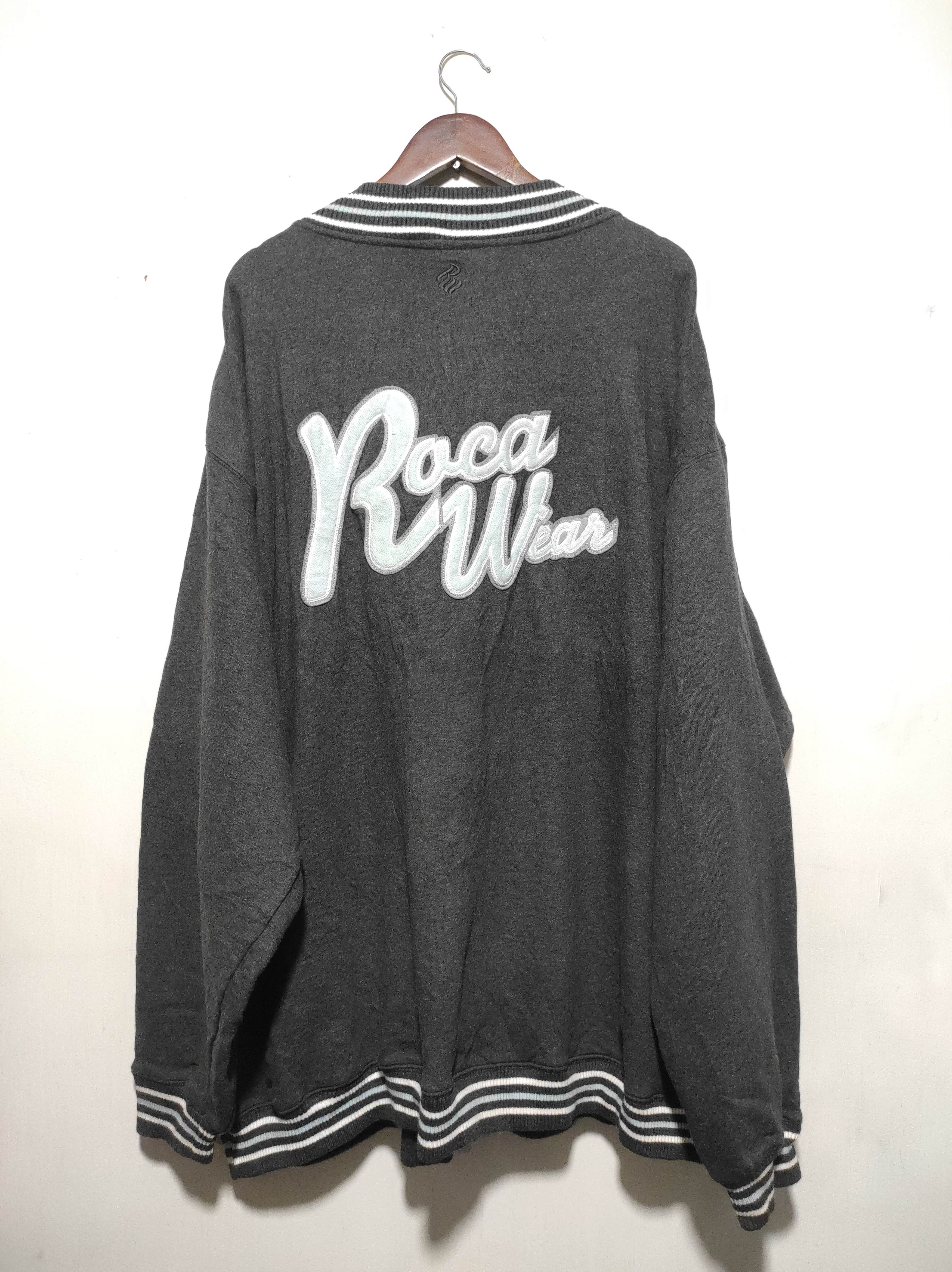 Rocawear Vintage Oversized Rocawear Sweatshirt Zipper Jacket size 5X Size US XXL / EU 58 / 5 - 16 Thumbnail