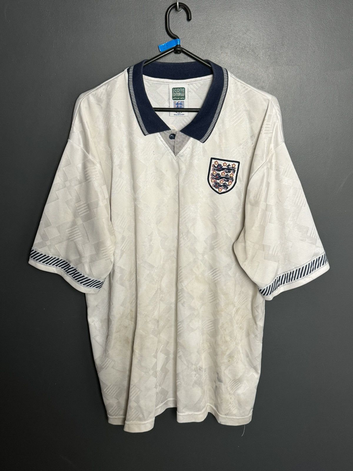 Other England National Team 90/92 Home Football Soccer Jersey Size US XXL / EU 58 / 5 - 1 Thumbnail