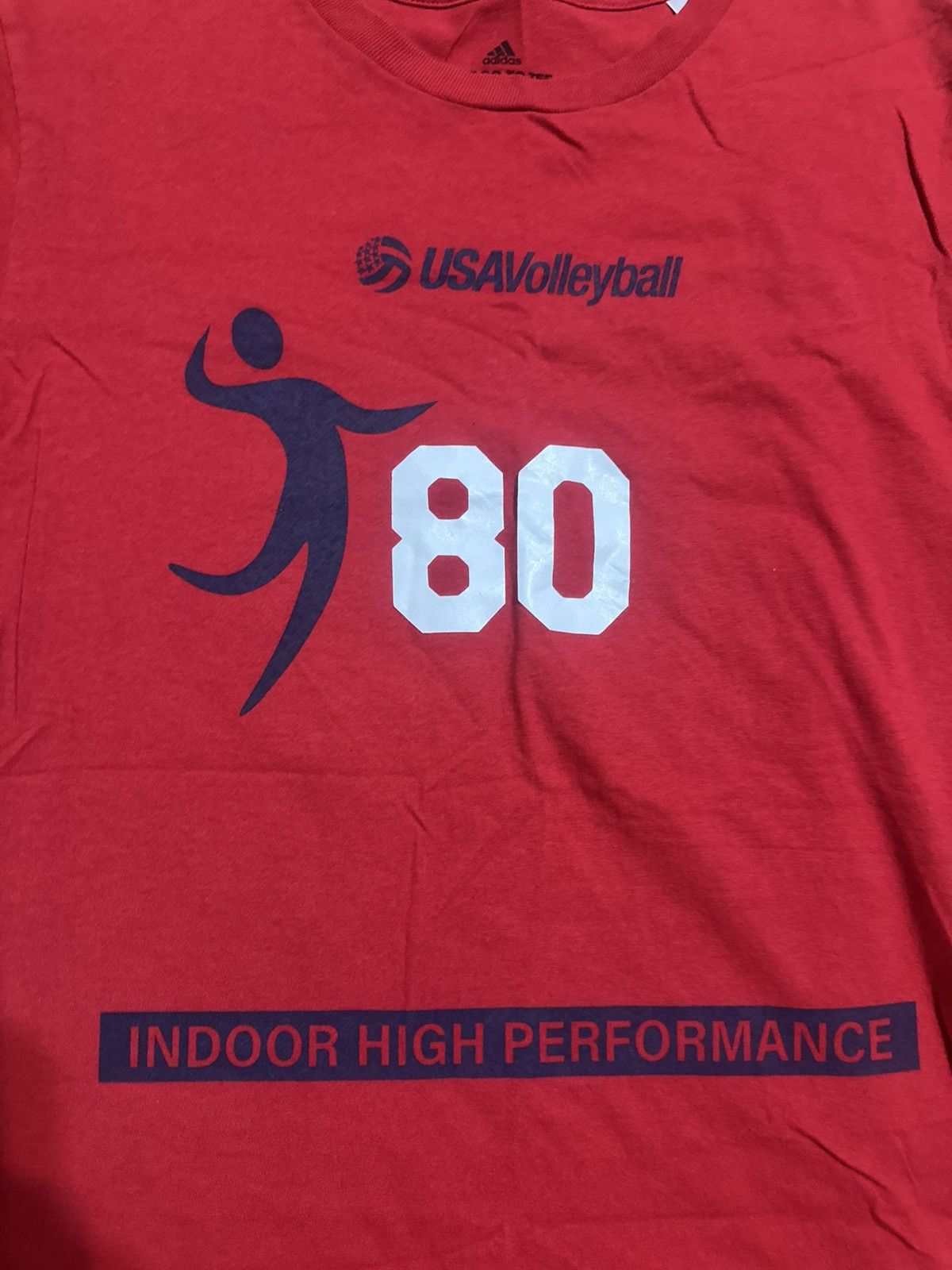 Adidas Vintage USA Volleyball shirt 00s size medium Size US M / EU 48-50 / 2 - 2 Thumbnail